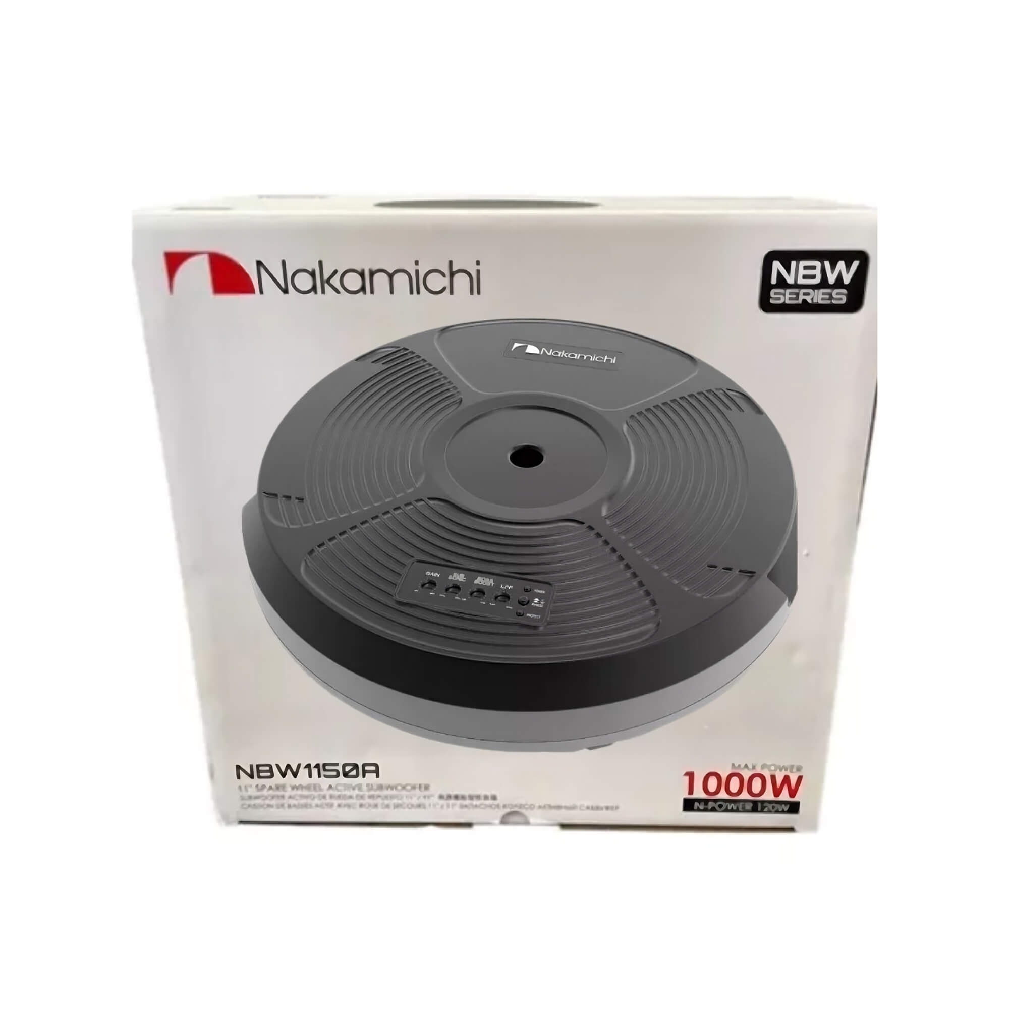 Caixa Ativa Selada Subwoofer Step 11" Pol 120W RMS 4 Ohms JR8 - NBW1150A