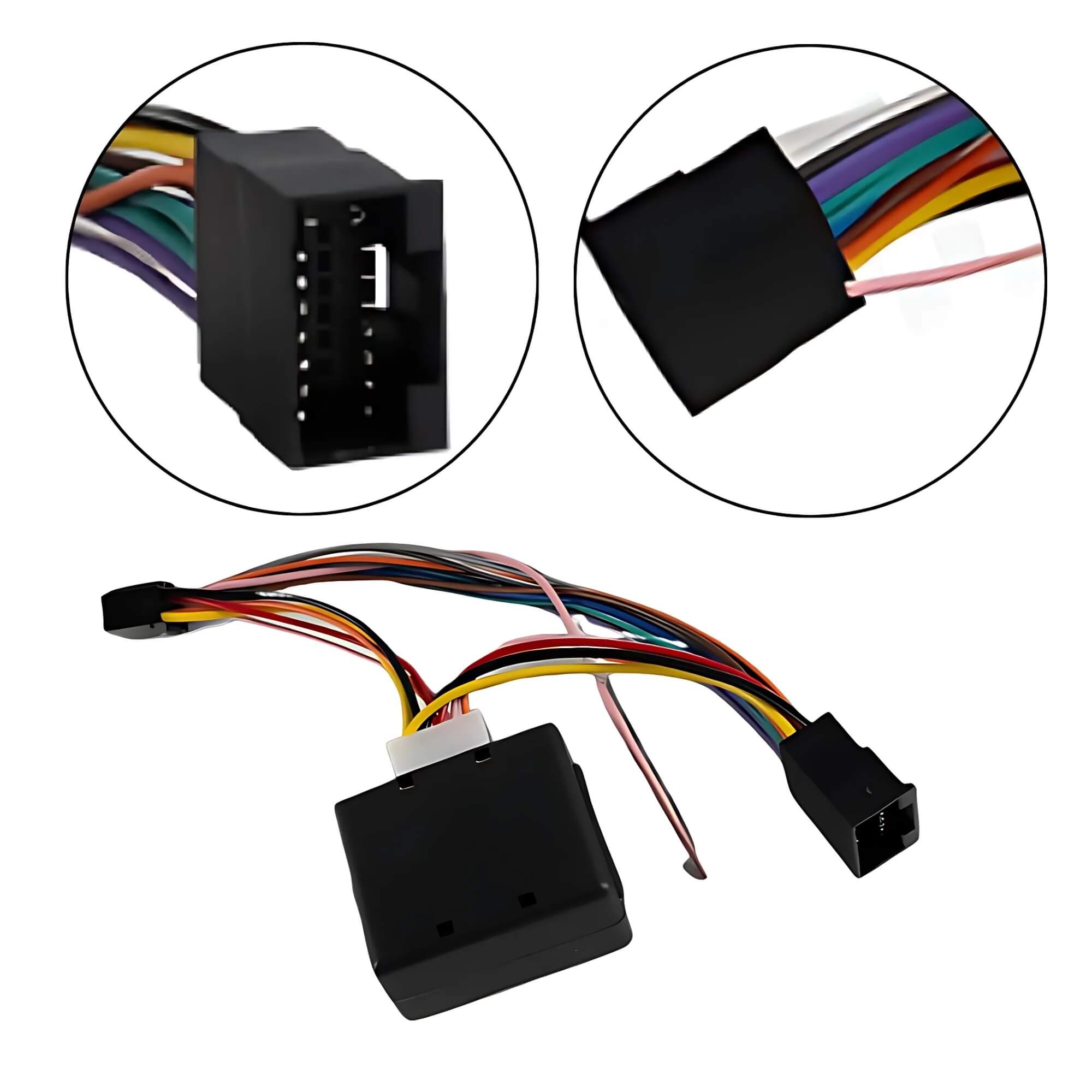 Chicote Transformador Conector Automotivo 12 - 24V 16 Vias JR8 - JT30PC24-12V
