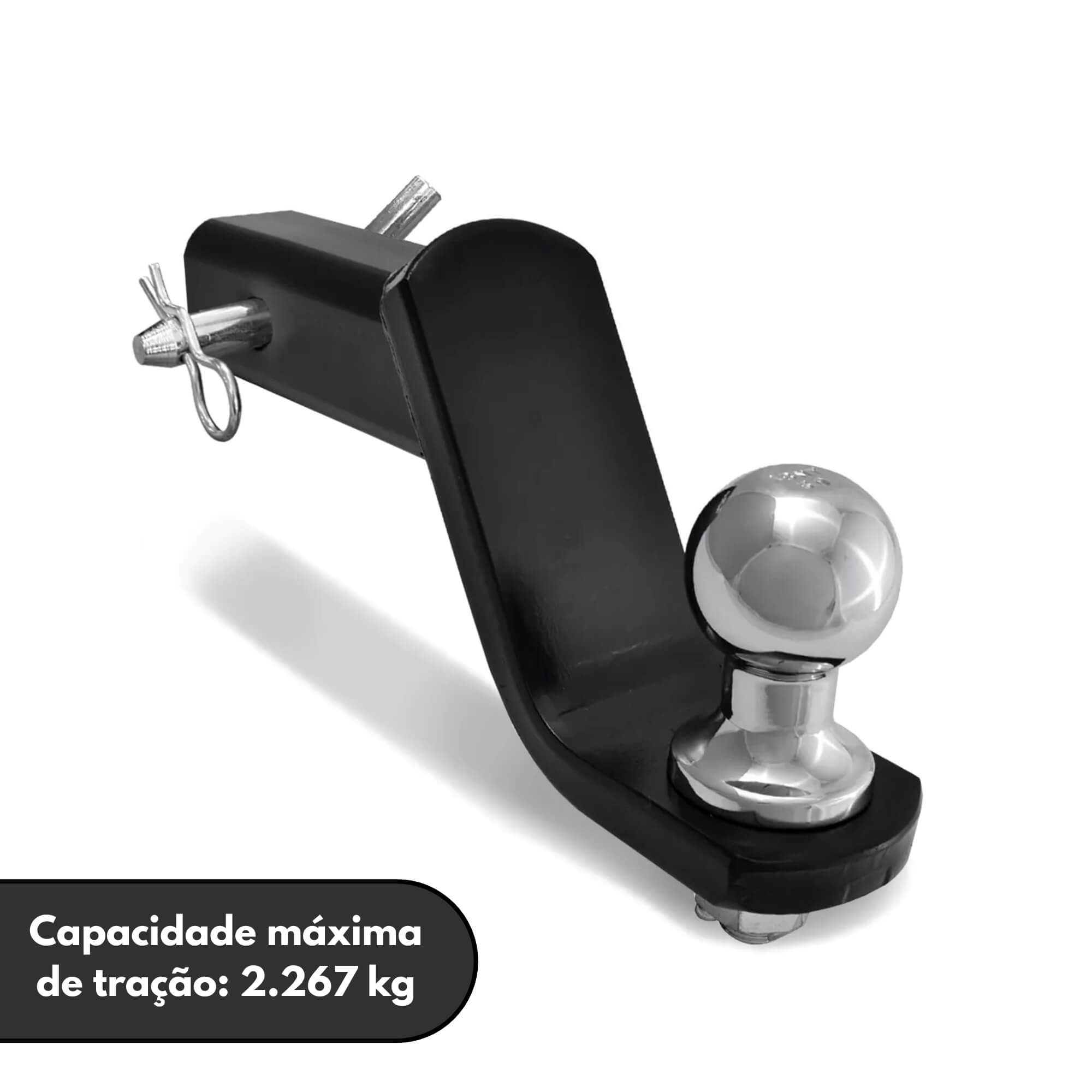 Kit Ponteira de Engate com Esfera Cromada R8 Force JR8 - JT70ENGFORCE