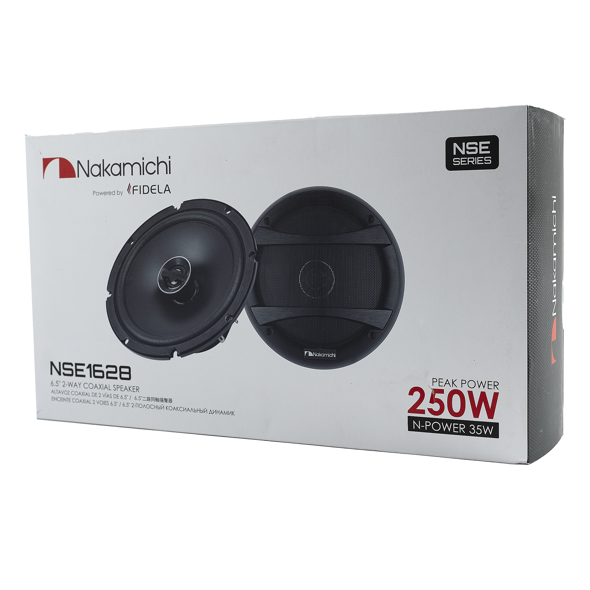 Kit Alto Falante Nakamichi Coaxial 6,5" NSE Séries N-Power 35 Watts NSE1628