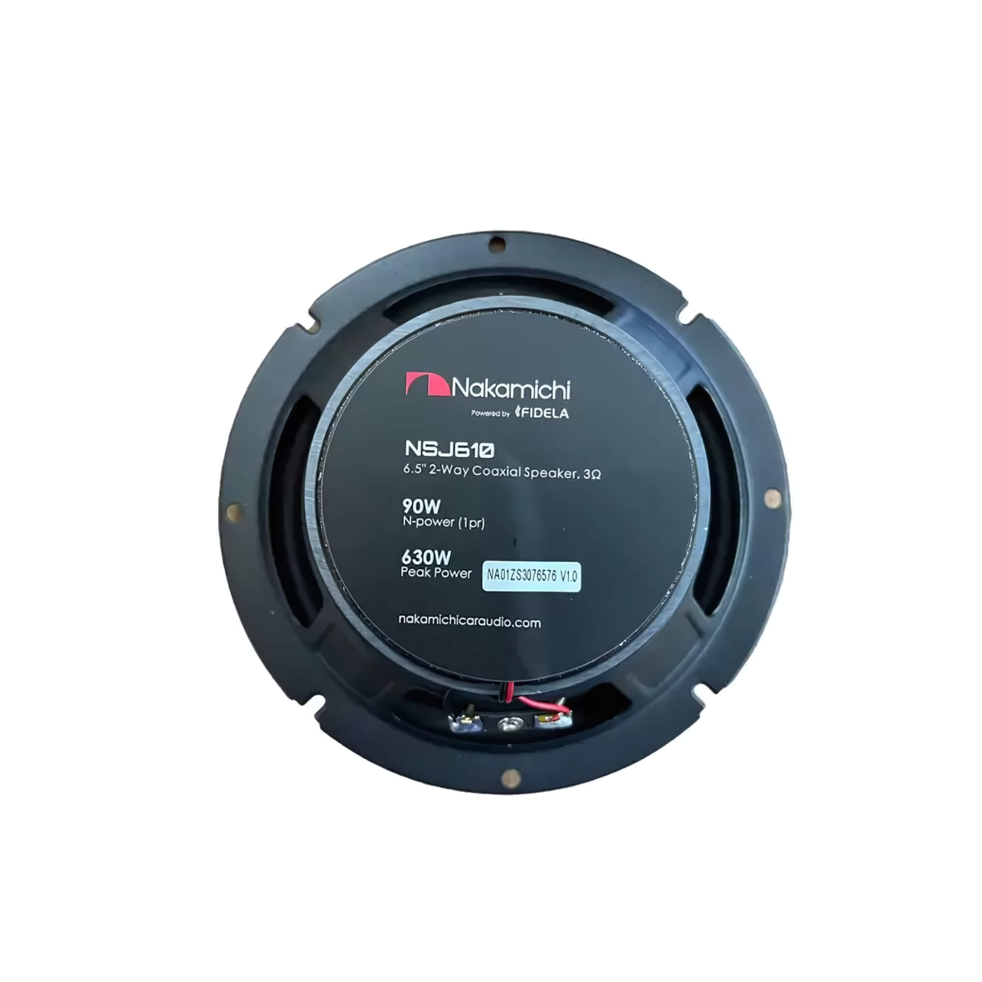 Kit Alto Falantes Coaxial 6.5'' Pol 90 W Nominal 35HZ A 20KHZ 3 Ohms Nakamichi - NSJ610