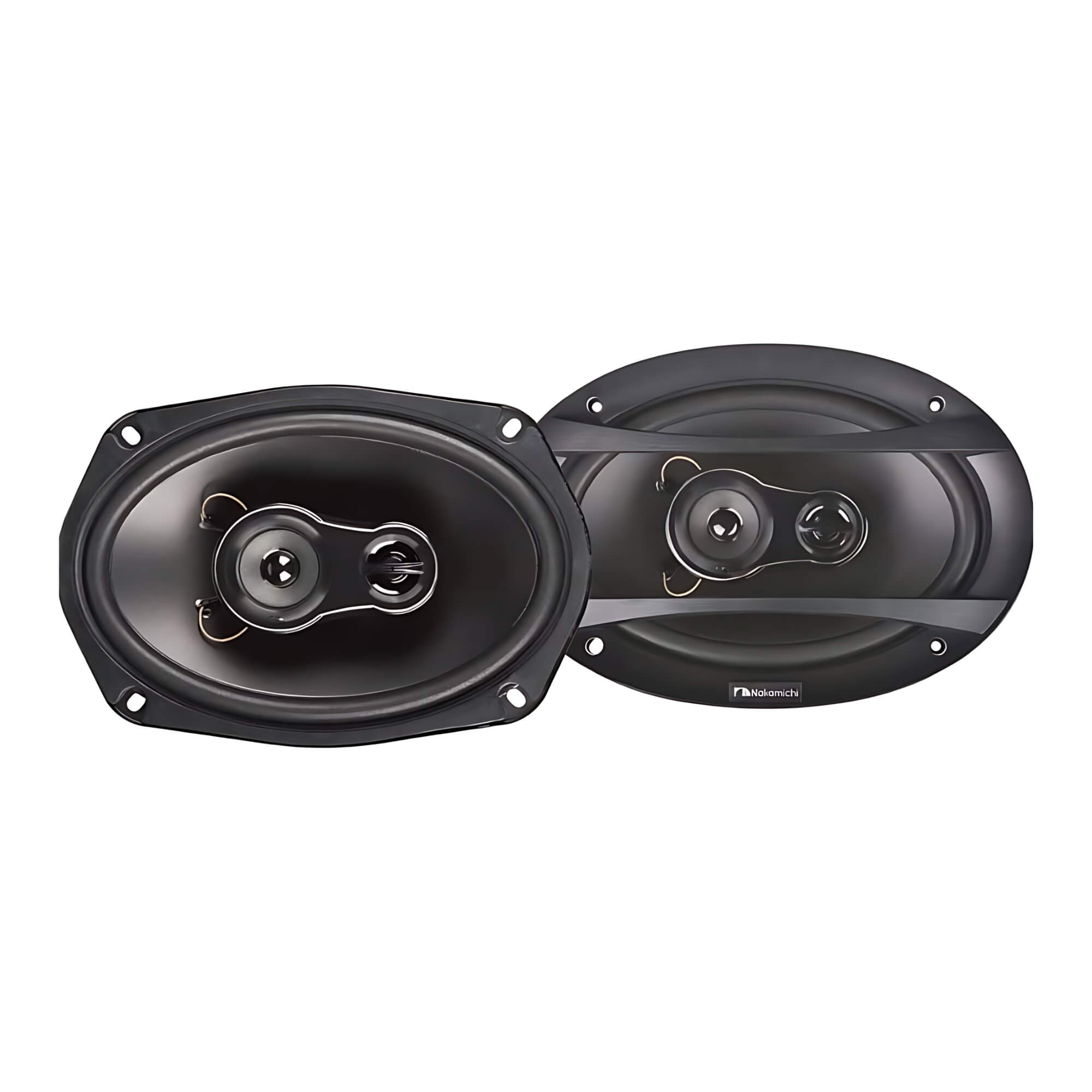 Kit Alto Falantes 3 Vias 6x9'' Pol 40W Nominal 55HZ a 19.5KHZ 4 Ohms Nakamichi - NSE6918