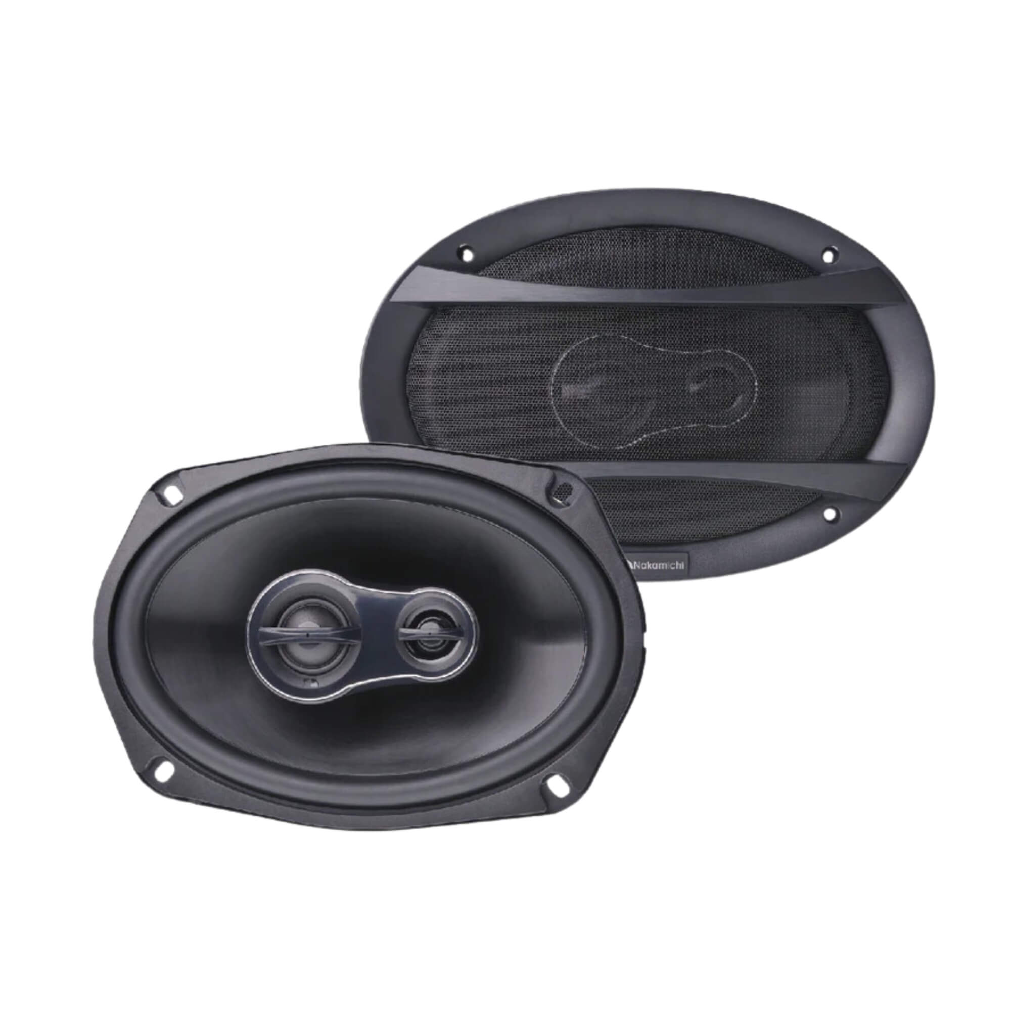 Kit Alto Falantes 3 Vias 6x9'' Pol 75W Nominal 4 Ohms 40HZ A 20KHZ Nakamichi - NSE6958