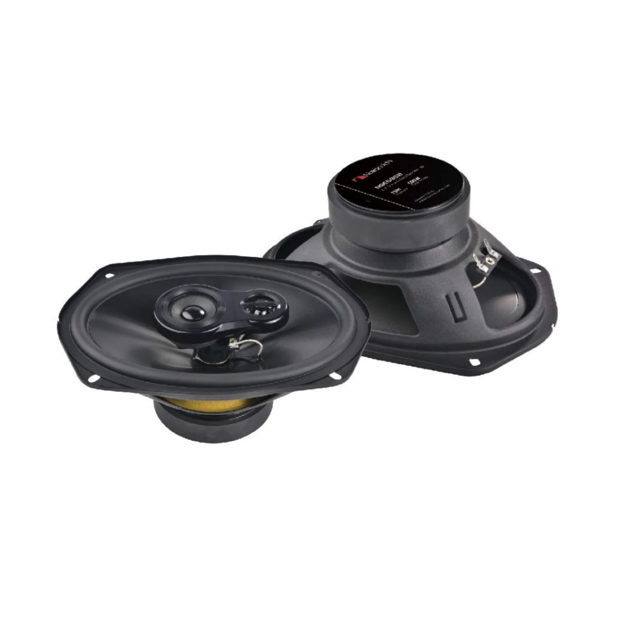Kit Alto Falantes 3 Vias 6x9'' Pol 75W Nominal 4 Ohms 40HZ A 20KHZ Nakamichi - NSE6958