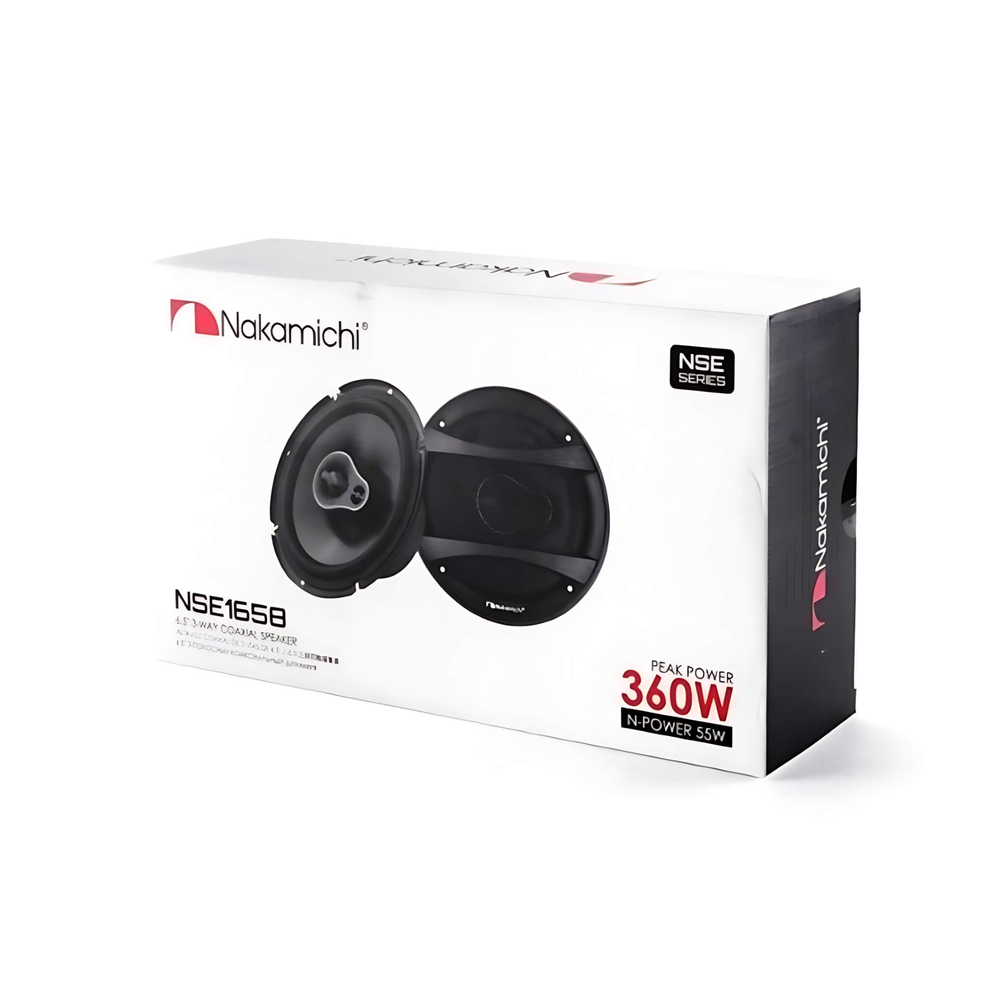 Kit Alto Falantes 3 Vias 6.5'' Pol 55W Nominal 4 Ohms 50-21kHz Nakamichi - NSE1658