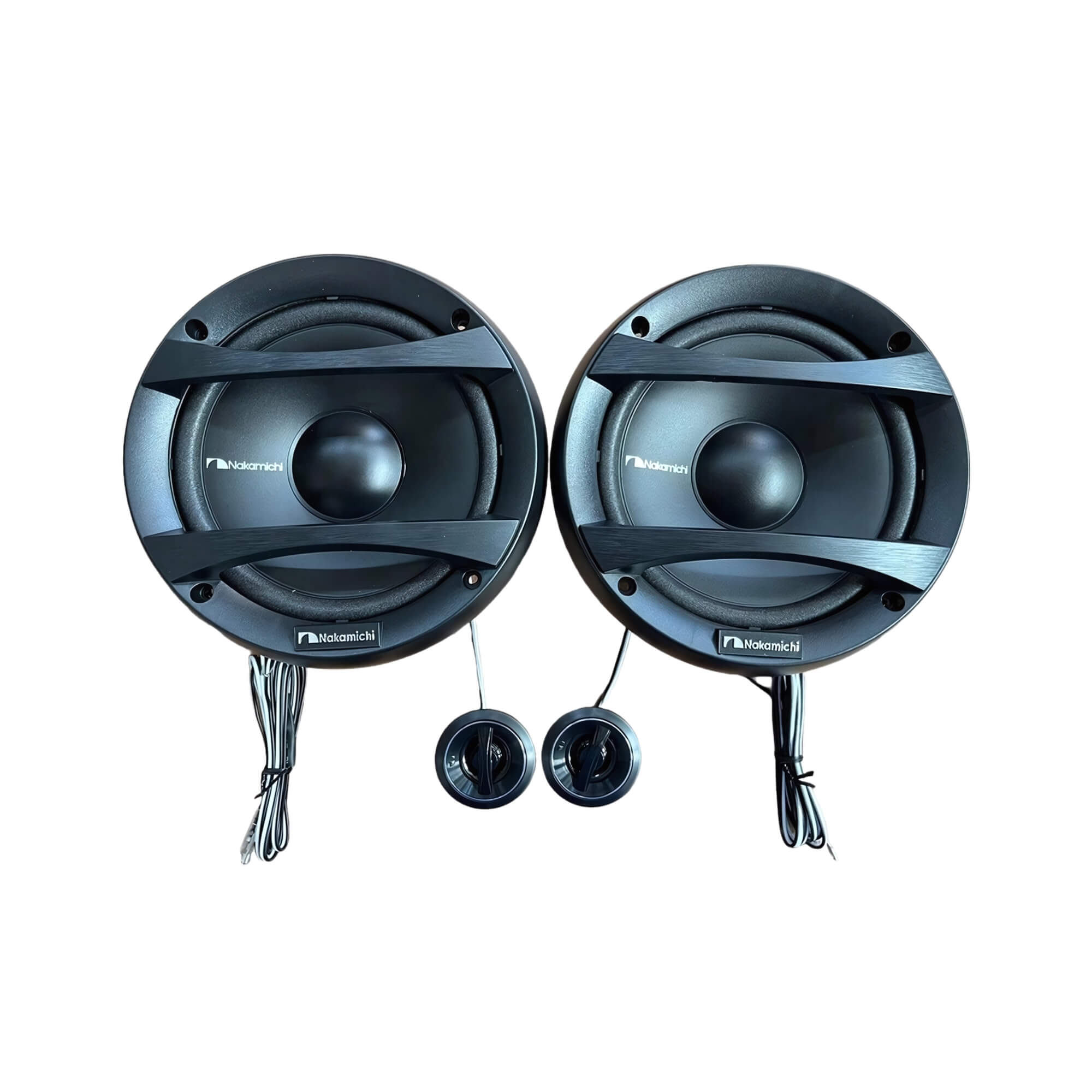 Kit 2 Vias Alto Falante 6,5" Pol 45W RMS 4 Ohms 71HZ a 20KHZ Nakamichi - NSF-CS623