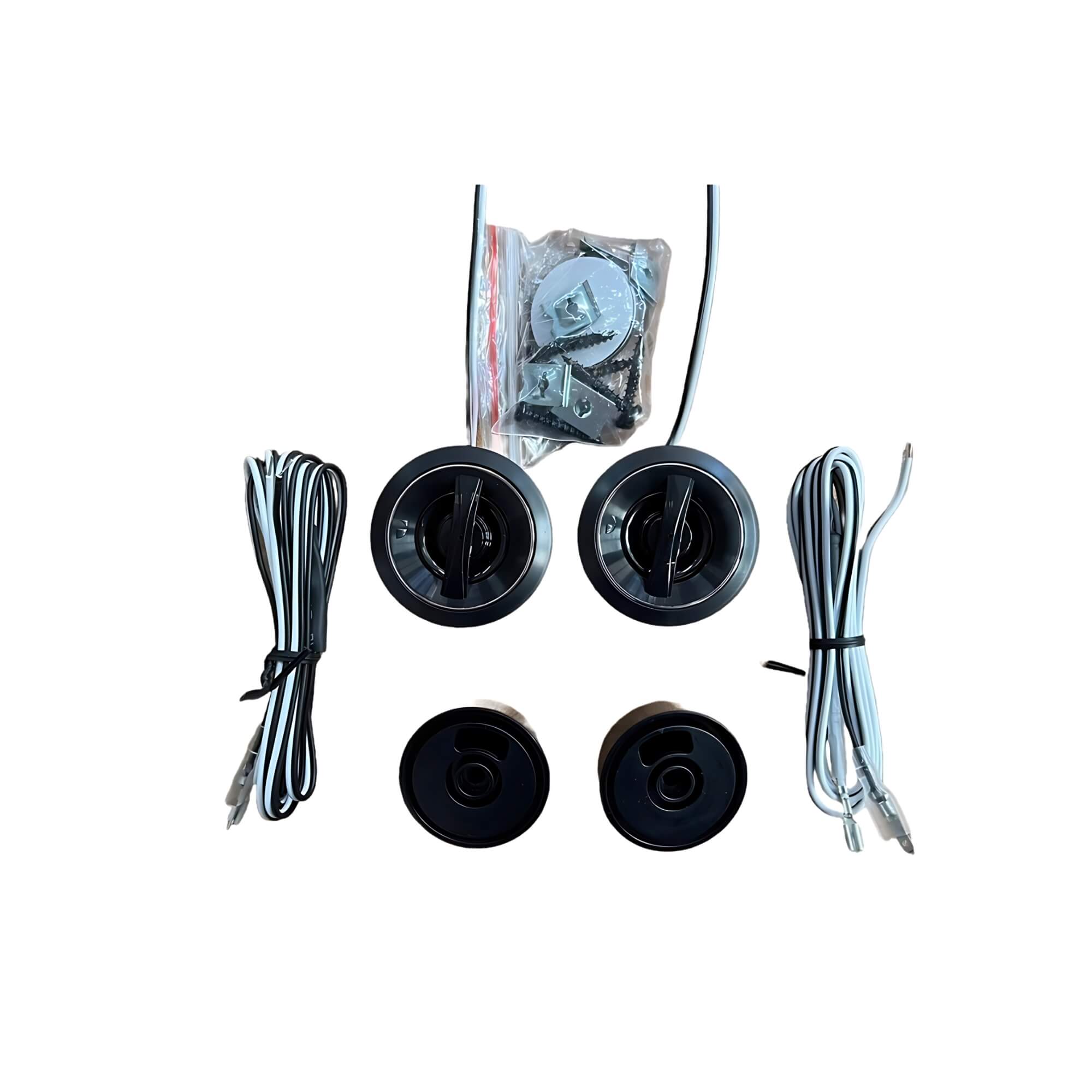 Kit 2 Vias Alto Falante 6,5" Pol 45W RMS 4 Ohms 71HZ a 20KHZ Nakamichi - NSF-CS623