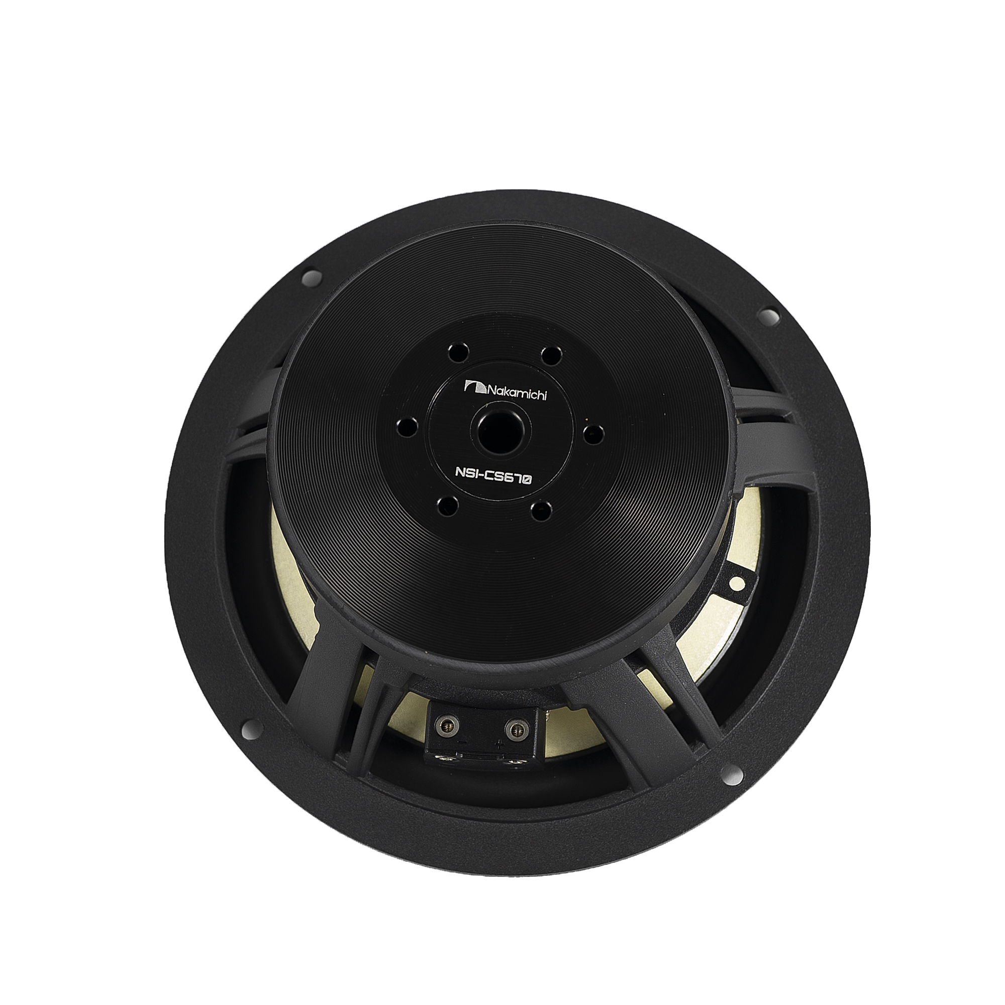 Kit 2 Vias Alto Falante 6.5'' Pol Tweeters e Crossovers Passivos 50Hz a 20Khz Nakamichi - NSI-CS670