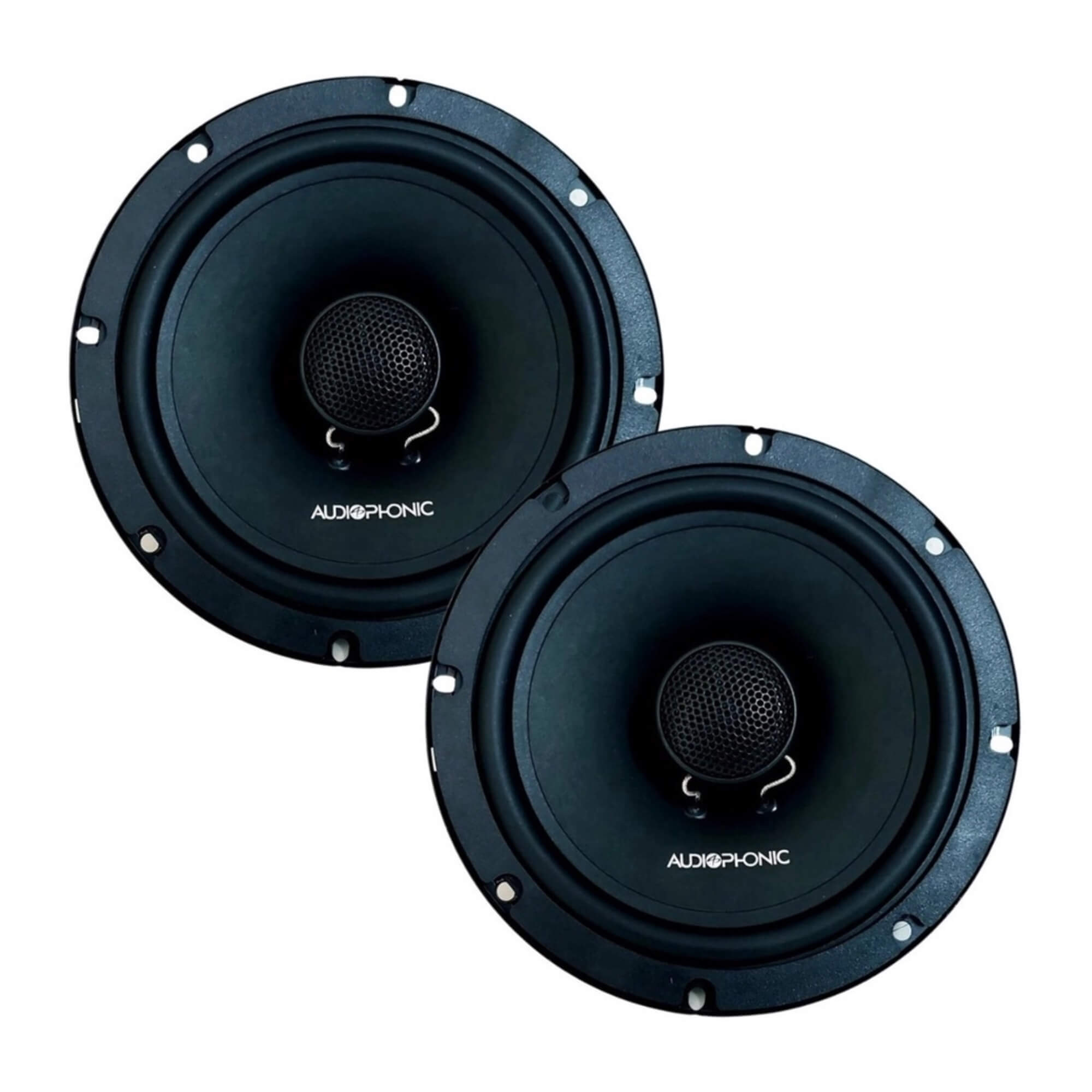 Kit Alto Falantes 6,5" Pol Cone de Celulose 110W RMS Coaxial 4 Ohms Audiophonic - CN 650