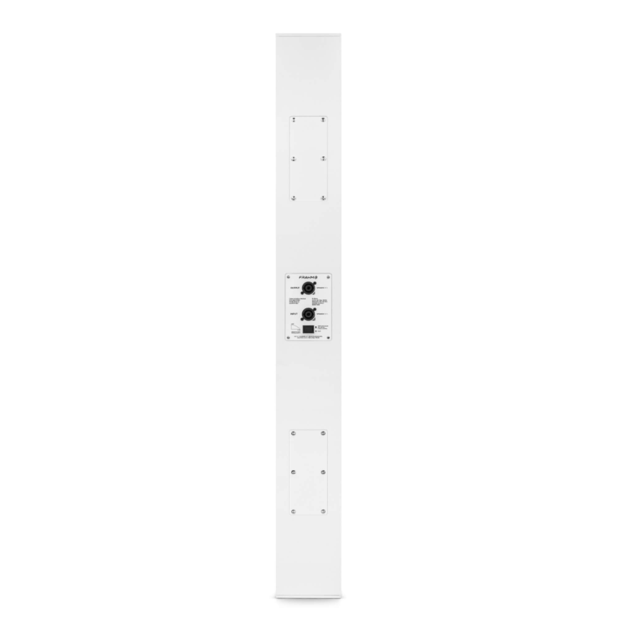 Caixa Acústica Vertical FCV 250W RMS 8 Ohms Pro Passivo Branco Frahm - 32224