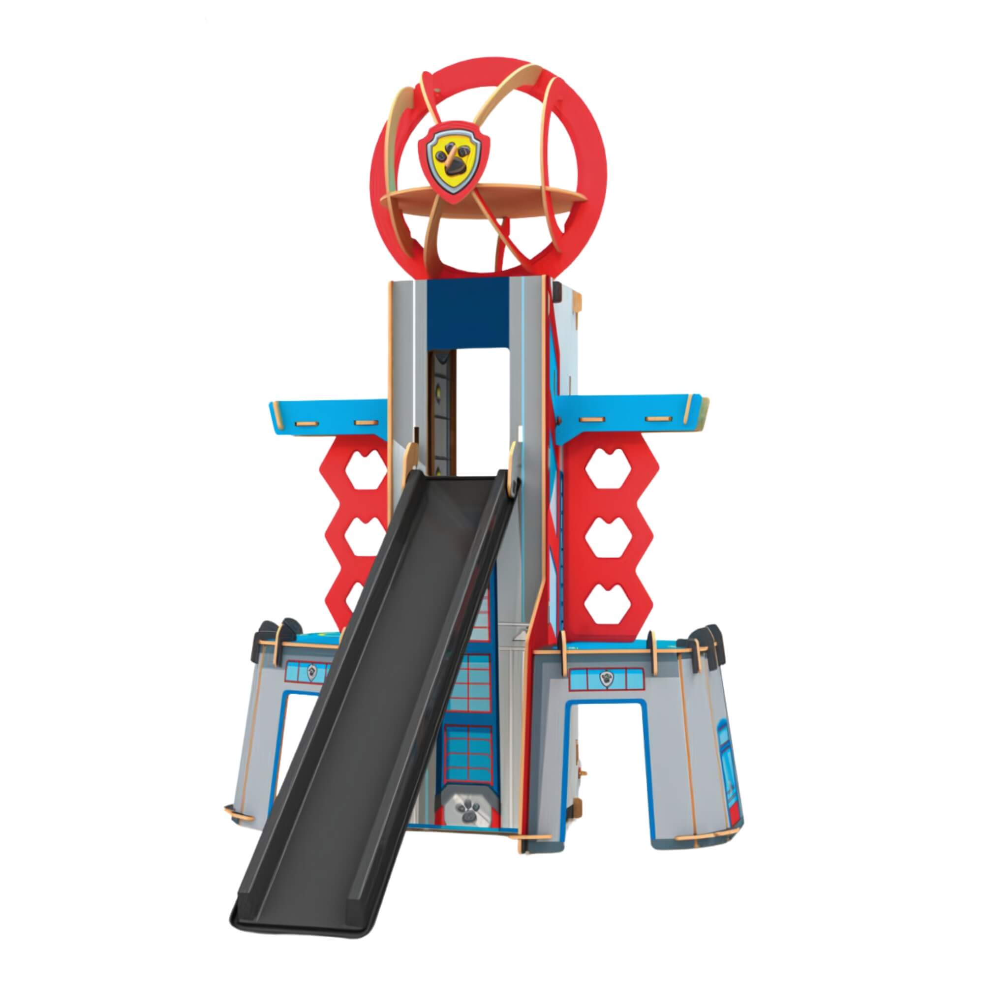 Brinquedo Infantil Playset Torre Cidade da Aventura Patrulha Canina Xalingo - 68110