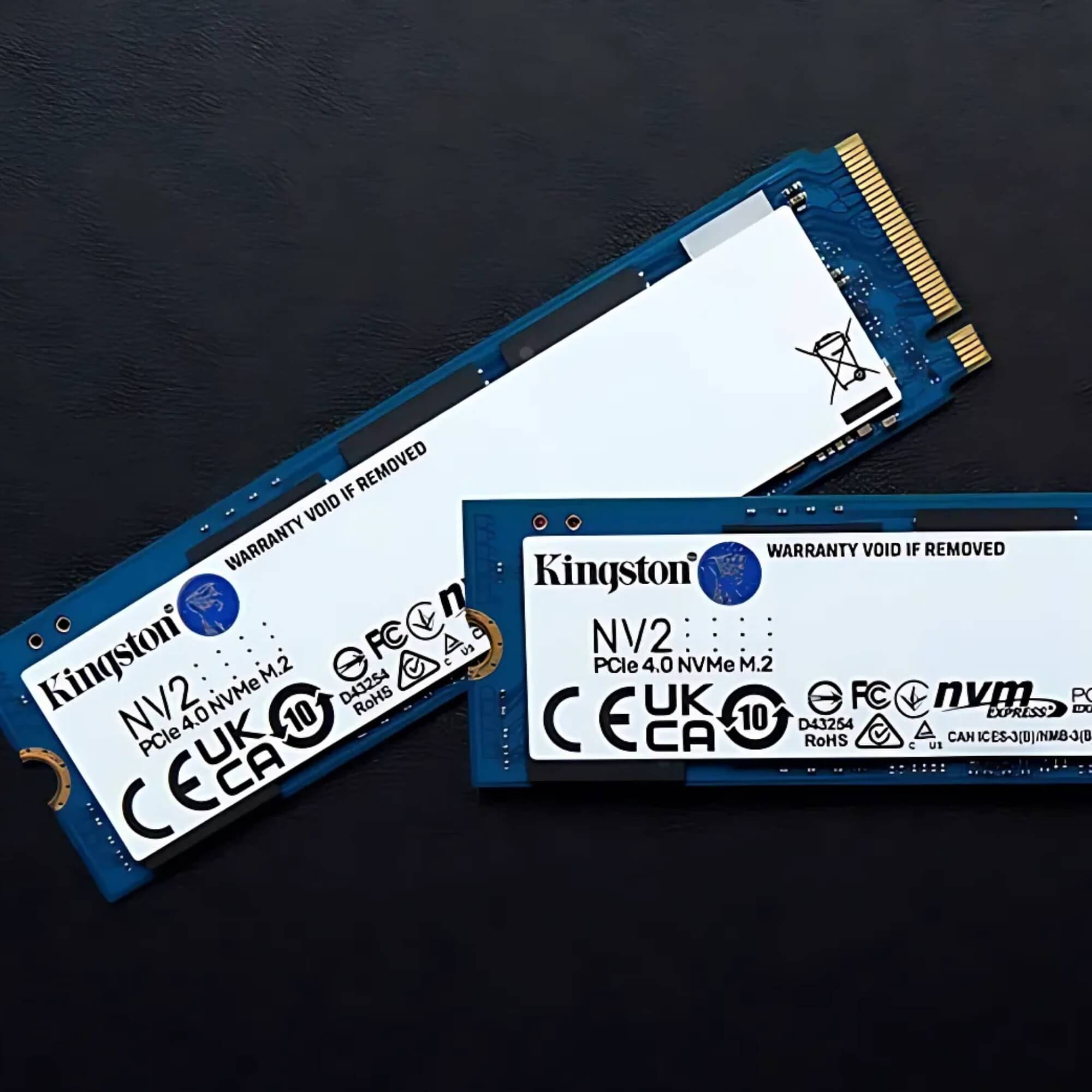 SSD M.2 2TB Kingston NV2 SNV2S/2000G - NVMe Gen 4 - Leitura 3500MB/s Gravação 2800MB/s