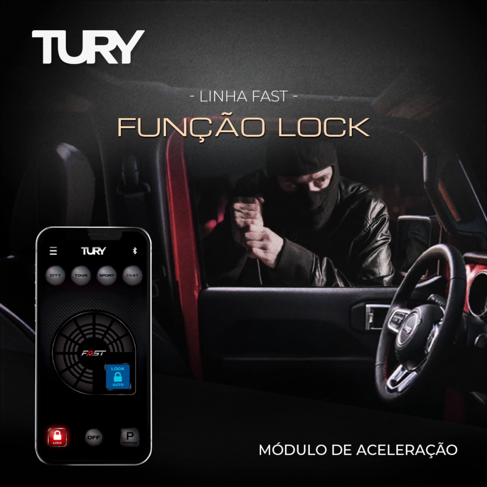 Módulo Variador de Avanço de Aceleração compat. c/ Hilux, Corolla, Prius, RX Tury - FAST_MAX_5.0A