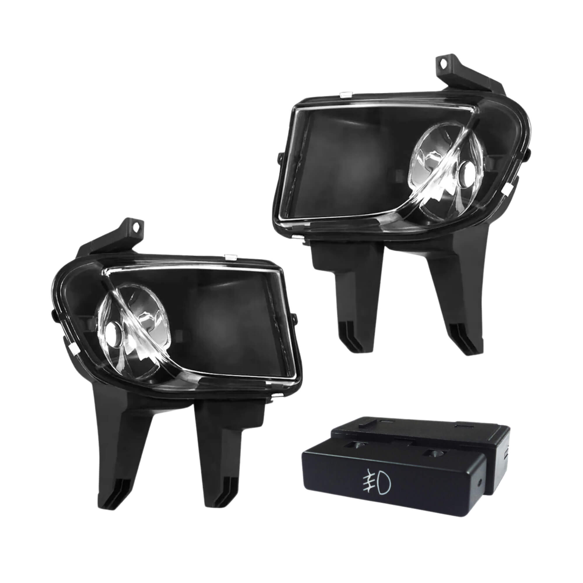 Kit Farol de Milha Prisma 2012 e Celta 2012 a 2015 Botão Modelo Original Suits -  STS707CV