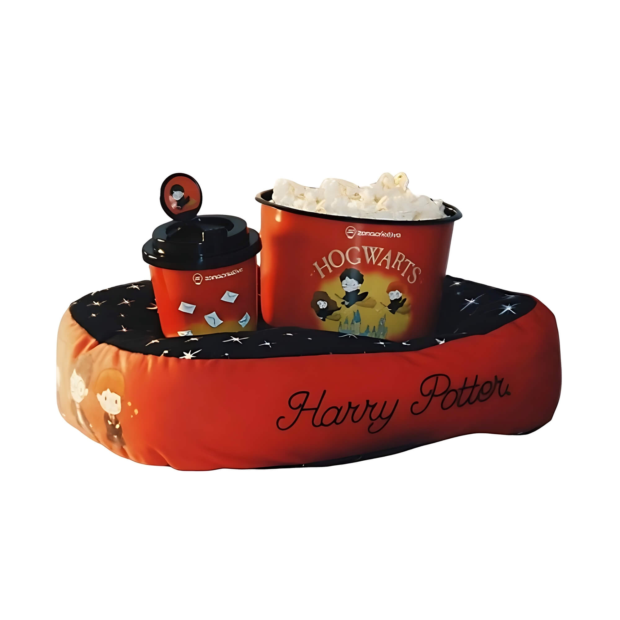 Kit Almofada Pipoca Infantil Fibra Veludo Harry Potter Zona Criativa - 10065186