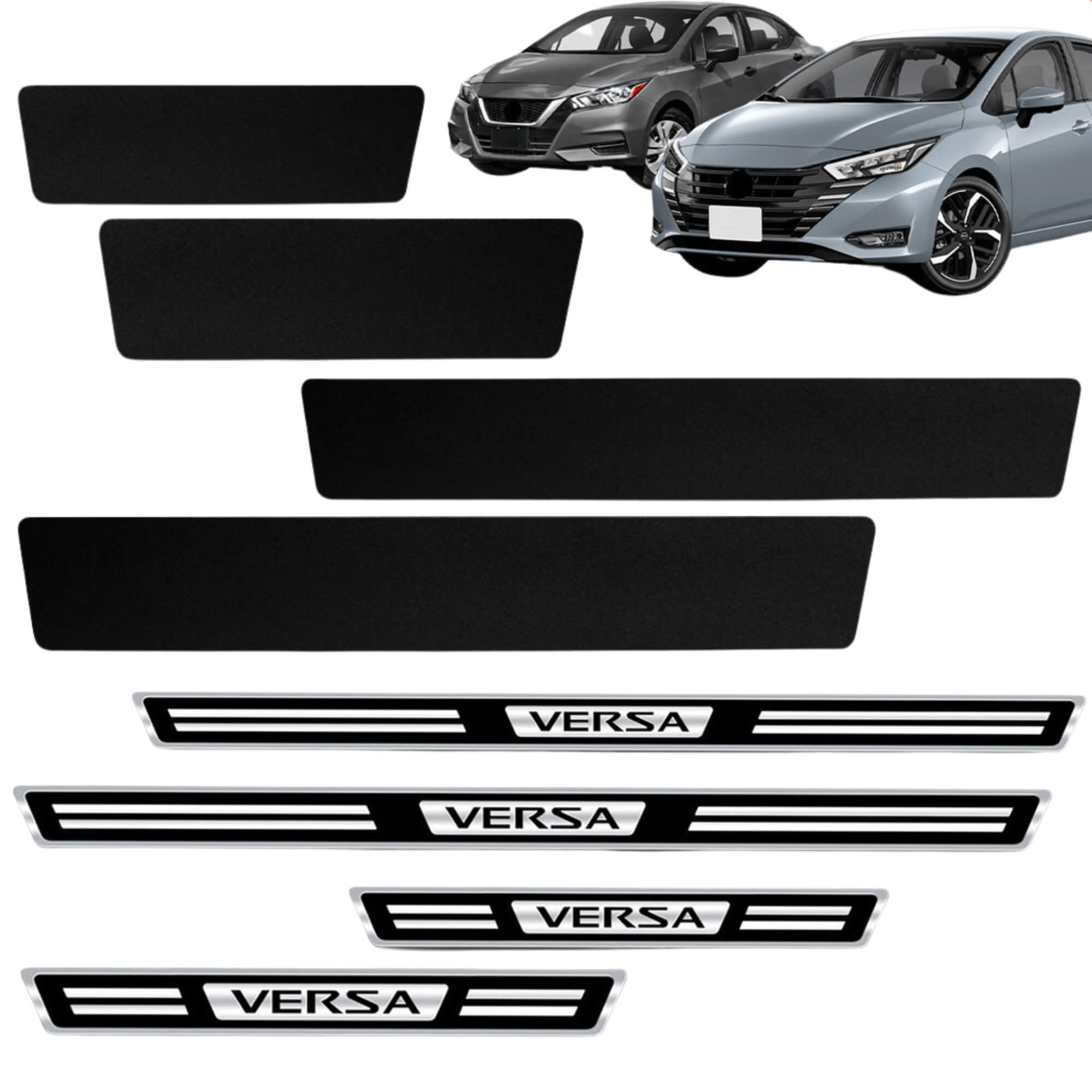 Soleira Adesiva de Porta Premium Elegance Versa 2021 2022 4P Veikko - NA01260036