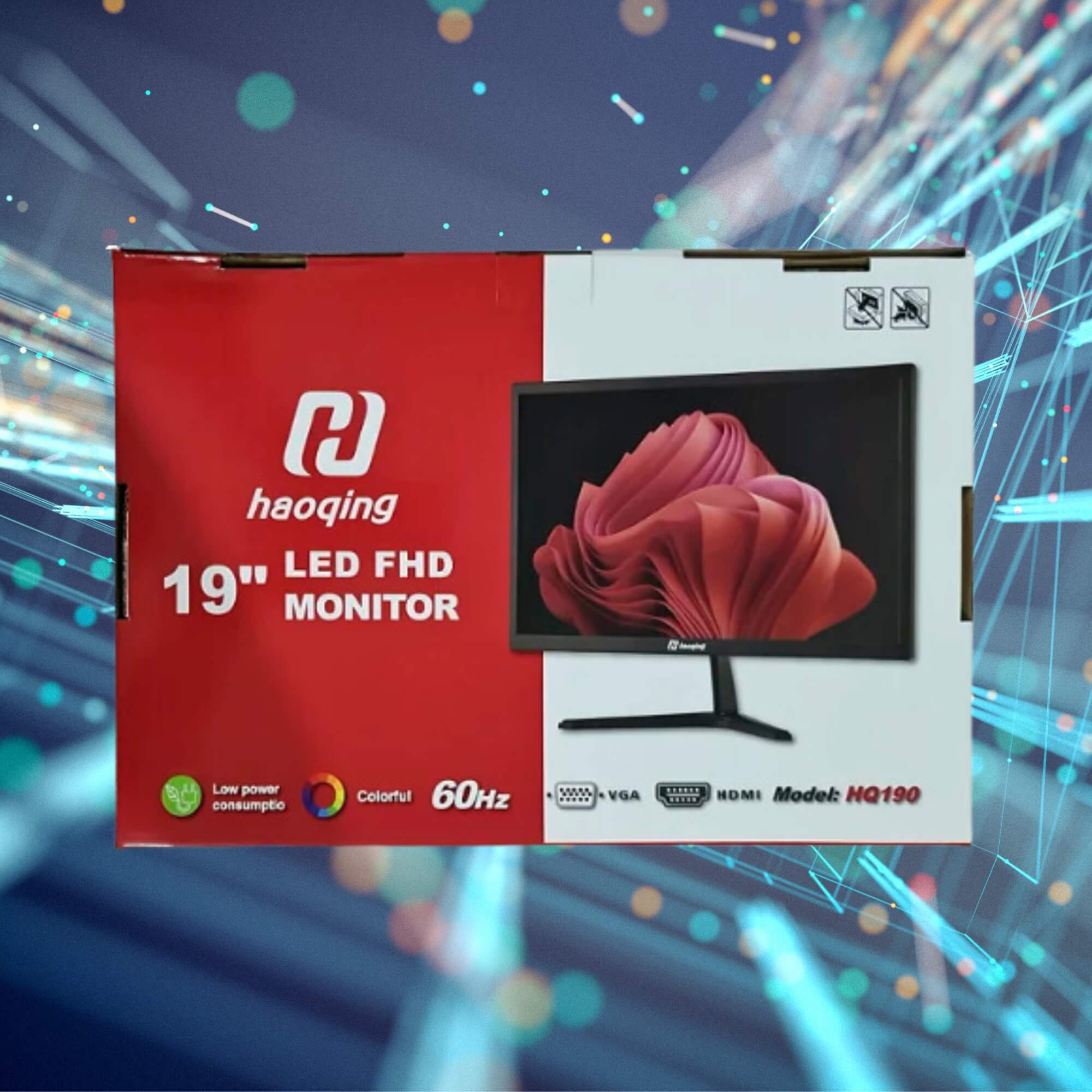 Monitor 19" LED Full HD 60 Hz Haoqing - 494