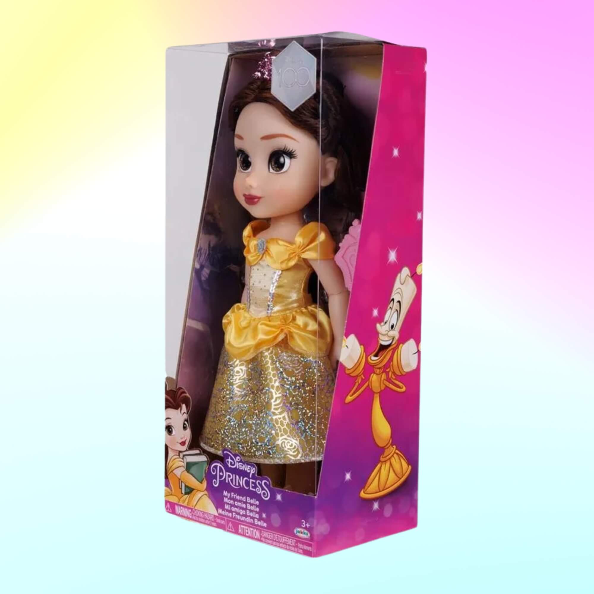 Boneca Infantil Princesas da Disney Articulada Bella Multikids - BR1918
