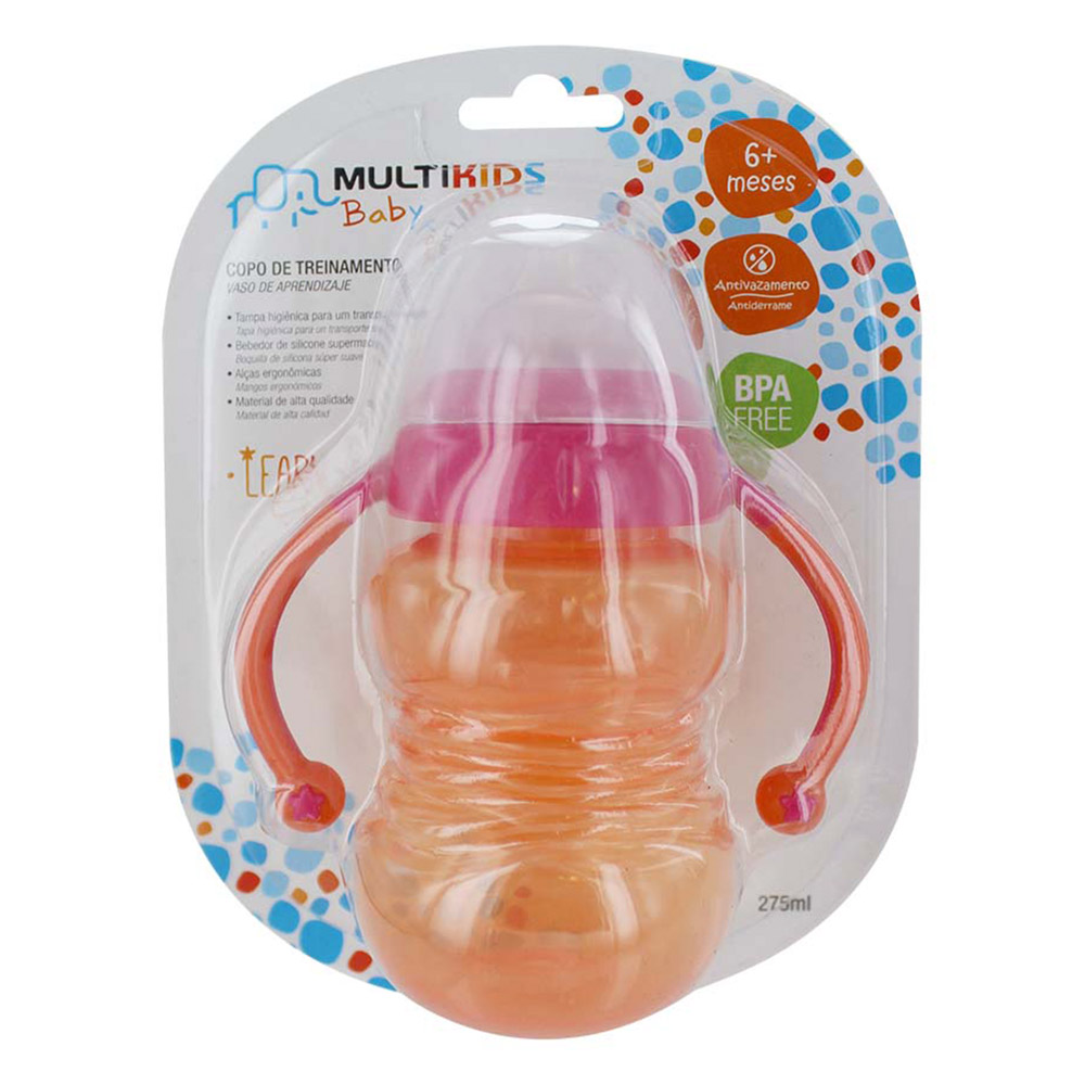 Copo De Treinamento Learn Rosa Multikids - BB020