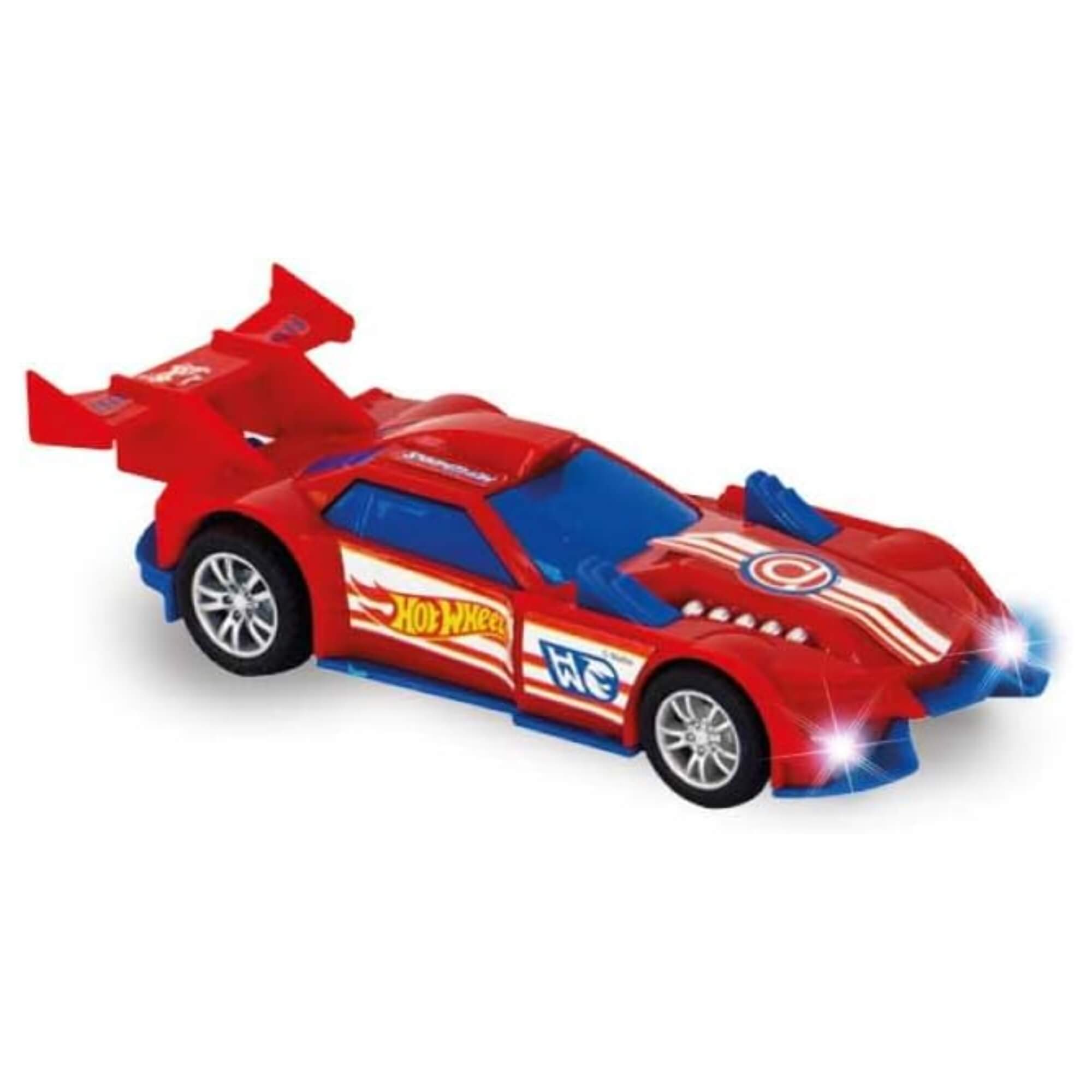 Brinquedo Infantil Carrinho de Fricção Hot Wheels Fast Racer Sortido e Unitário Multikids -BR2084