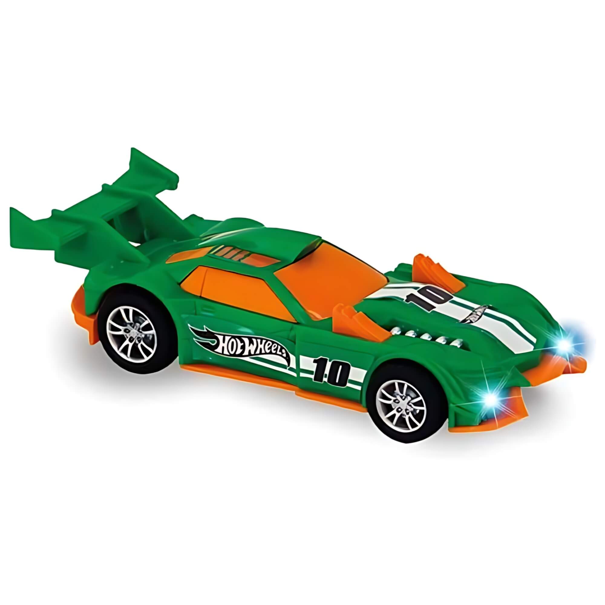 Brinquedo Infantil Carrinho de Fricção Hot Wheels Fast Racer Sortido e Unitário Multikids -BR2084