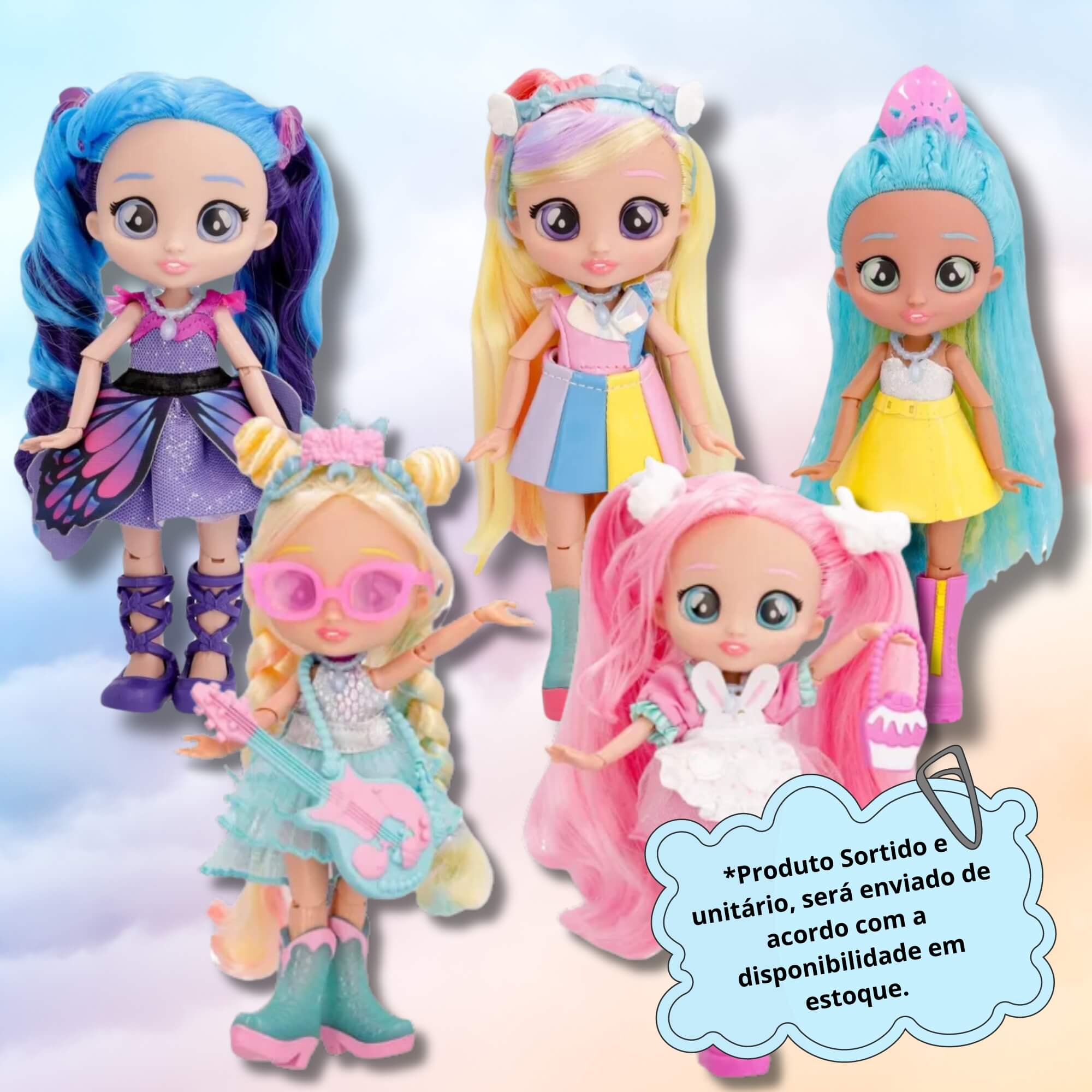 Boneca Infantil BFF By Cry Babies Talents Series Sortida e Unitária Multikids - BR2099