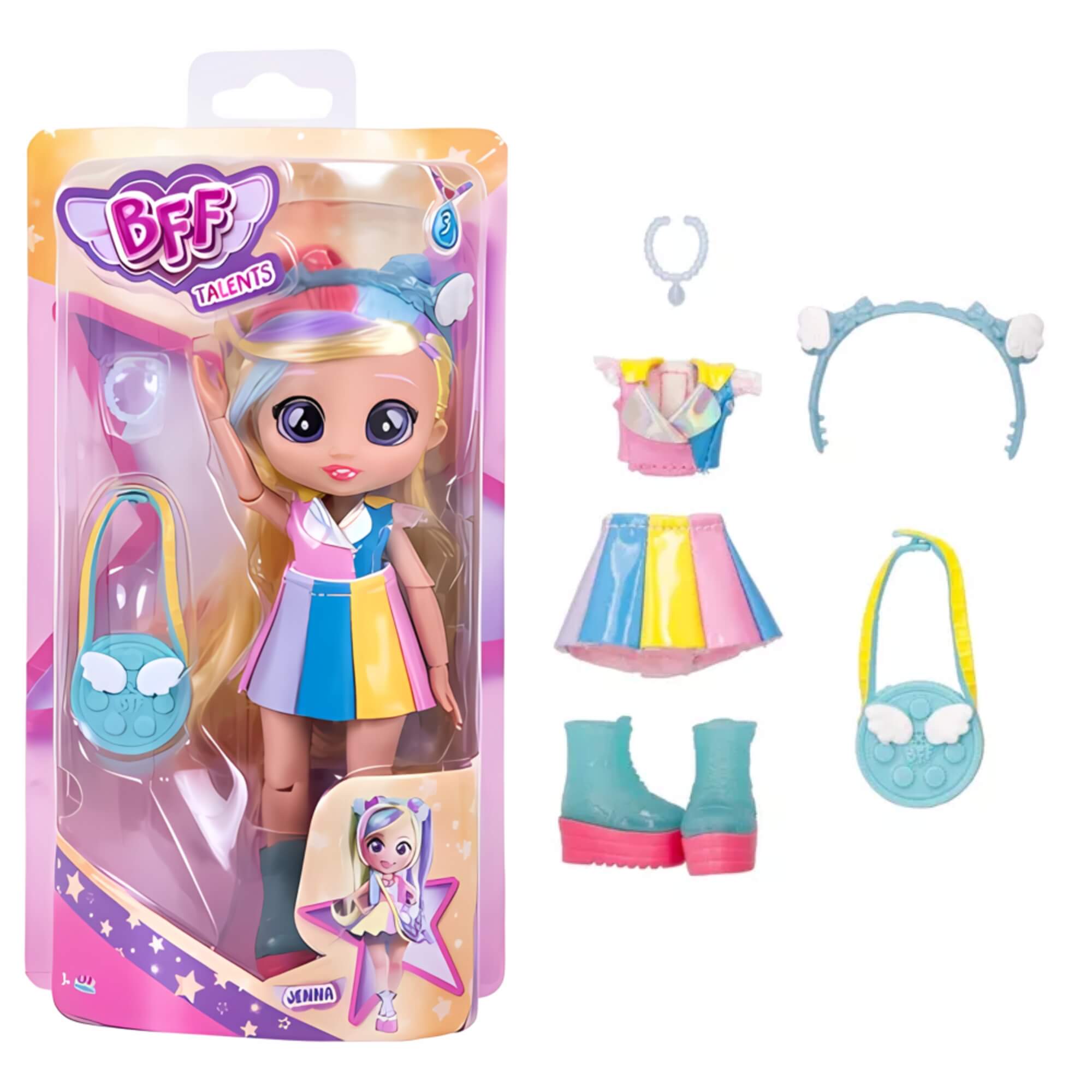 Boneca Infantil BFF By Cry Babies Talents Series Sortida e Unitária Multikids - BR2099