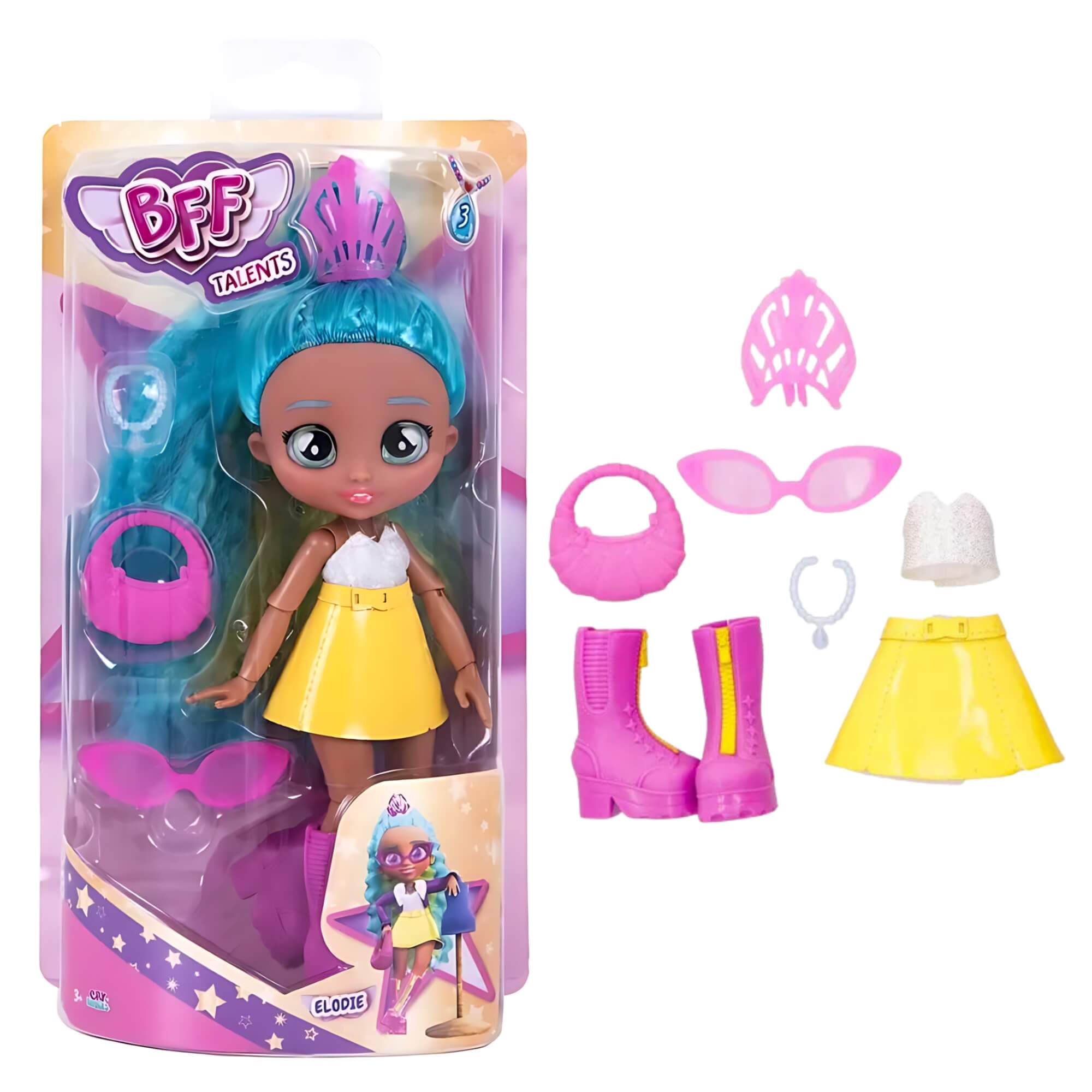Boneca Infantil BFF By Cry Babies Talents Series Sortida e Unitária Multikids - BR2099