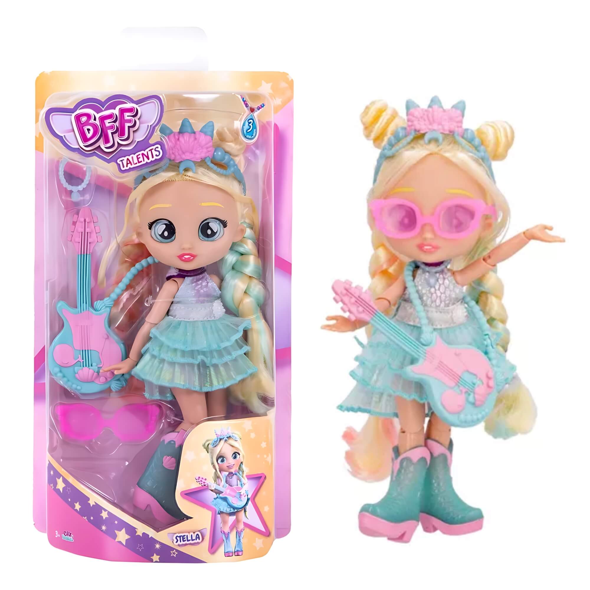 Boneca Infantil BFF By Cry Babies Talents Series Sortida e Unitária Multikids - BR2099