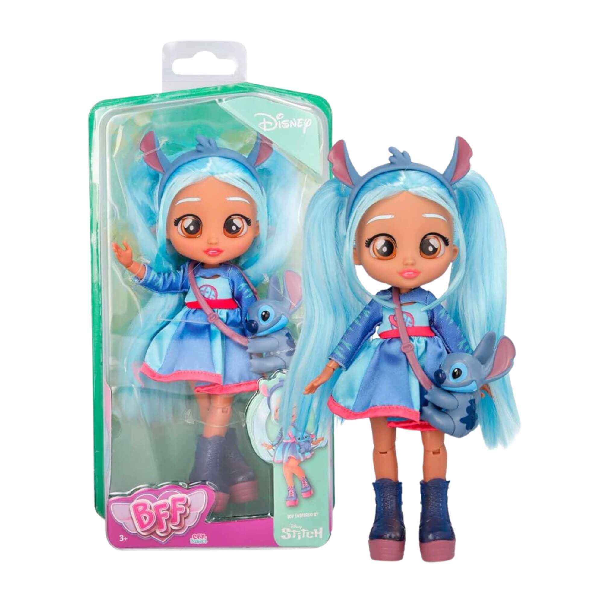 Boneca Infantil BFF by Cry Babies Edição Disney Sortida e Unitária Multikids - BR2100