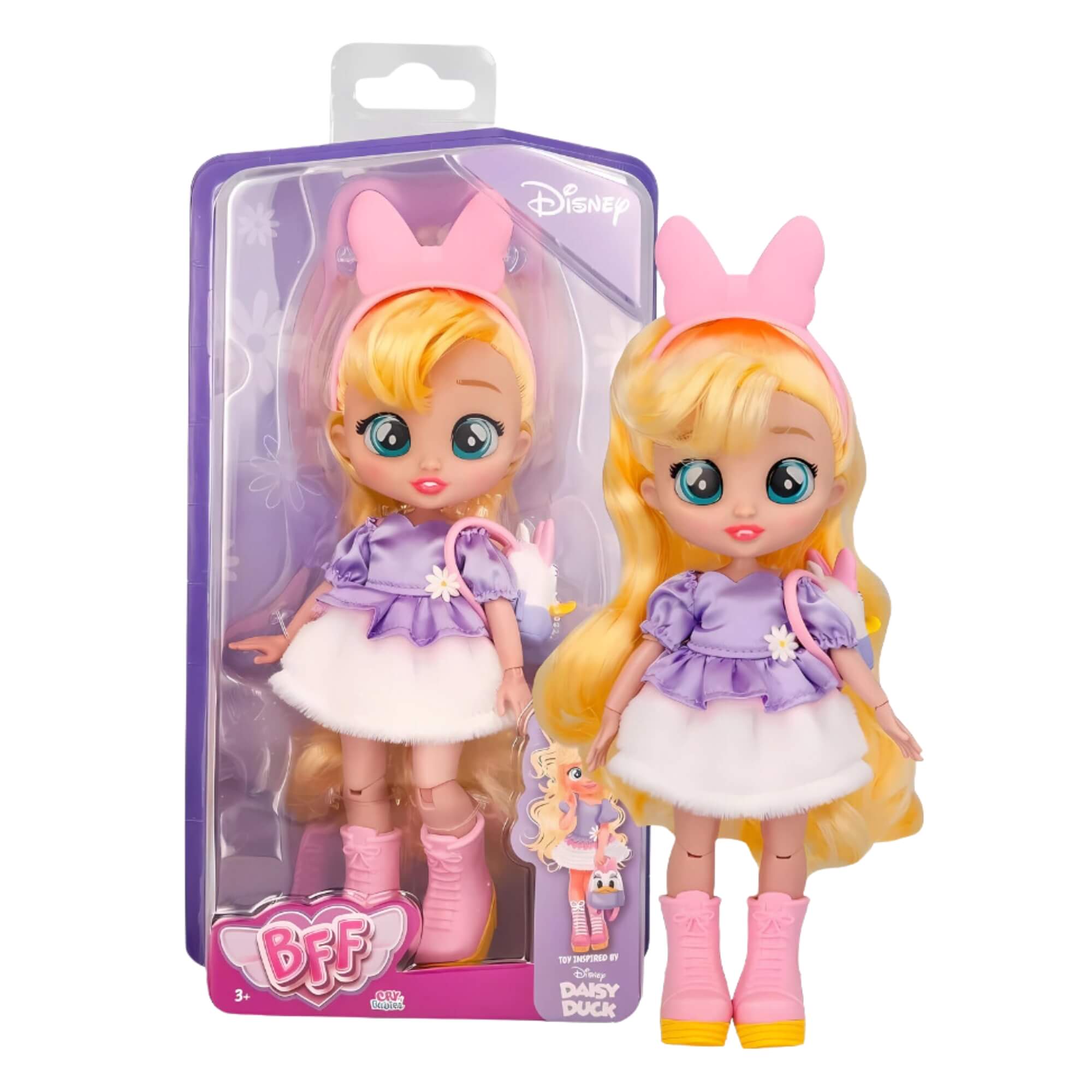Boneca Infantil BFF by Cry Babies Edição Disney Sortida e Unitária Multikids - BR2100