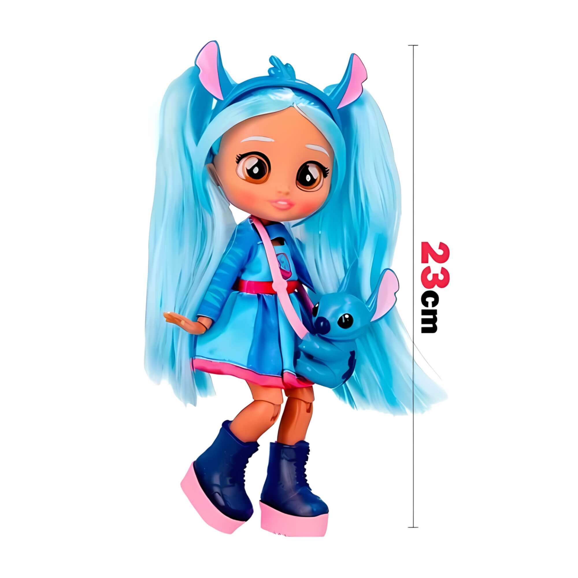 Boneca Infantil BFF by Cry Babies Edição Disney Sortida e Unitária Multikids - BR2100