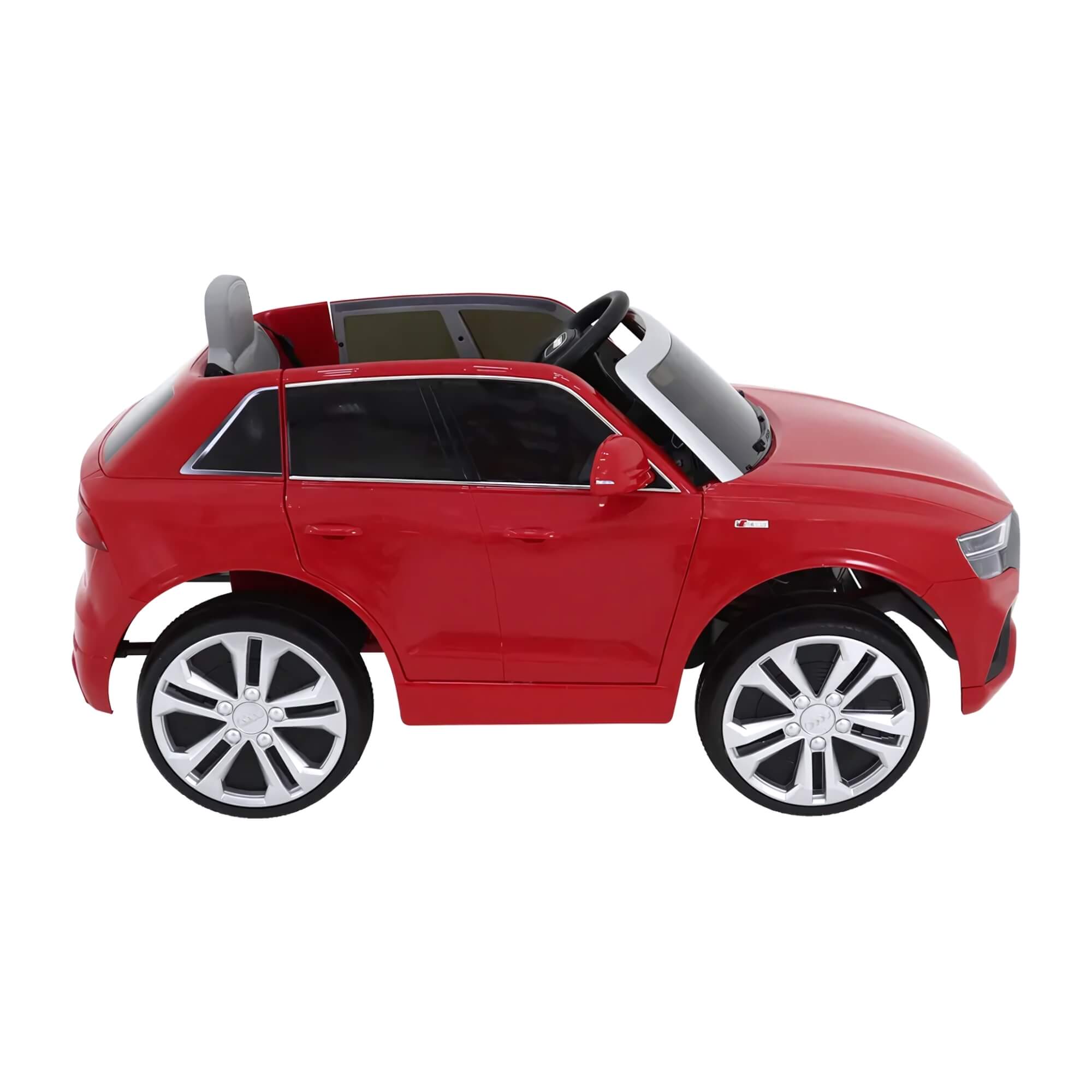 Carrinho Elétrico Audi Q8 12V Vermelho c/ Controle Remoto para Crianças até 30kg Bel - 929604