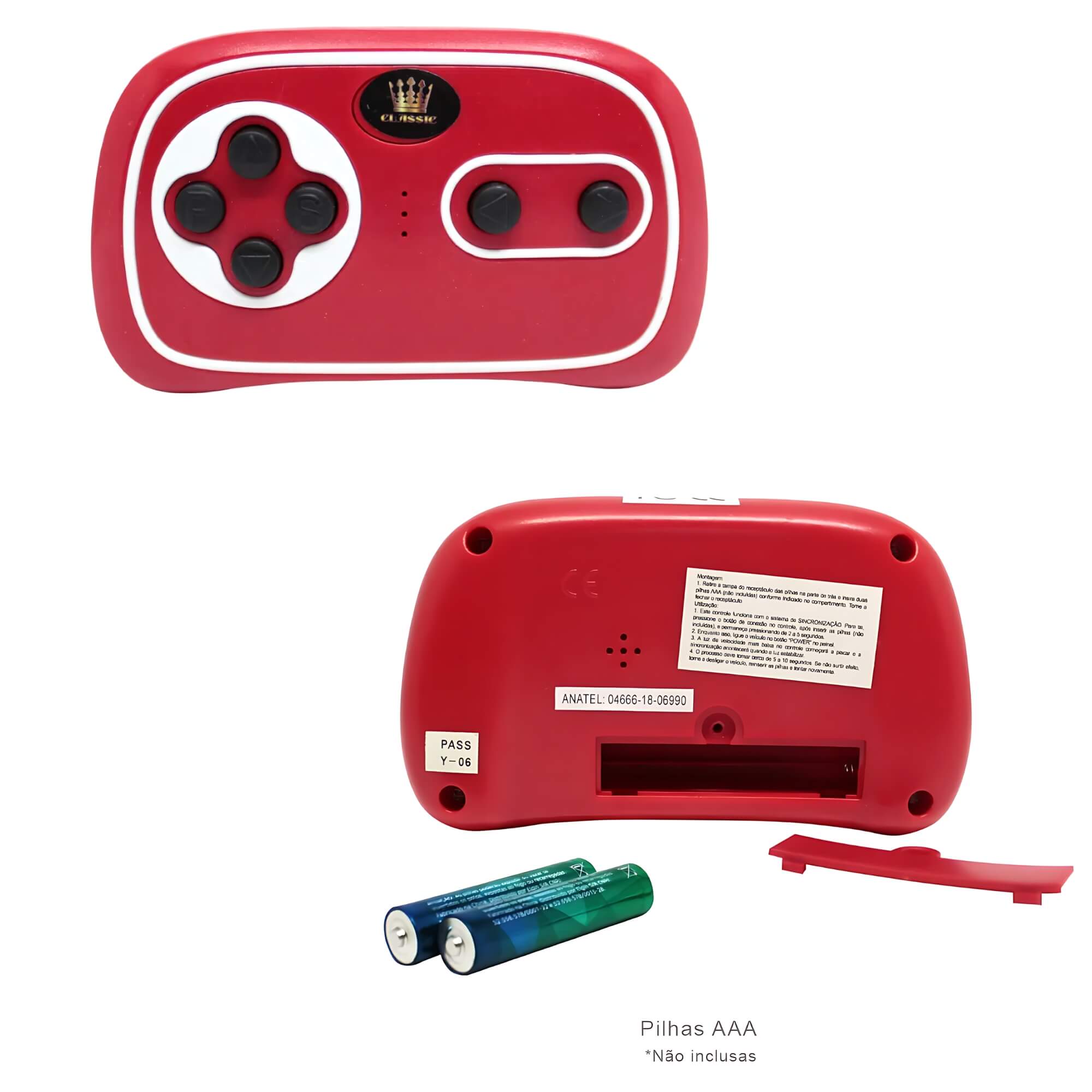 Carrinho Jipe Elétrico Infantil Trilha 12V Vermelho com Controle Remoto Bel - 927604
