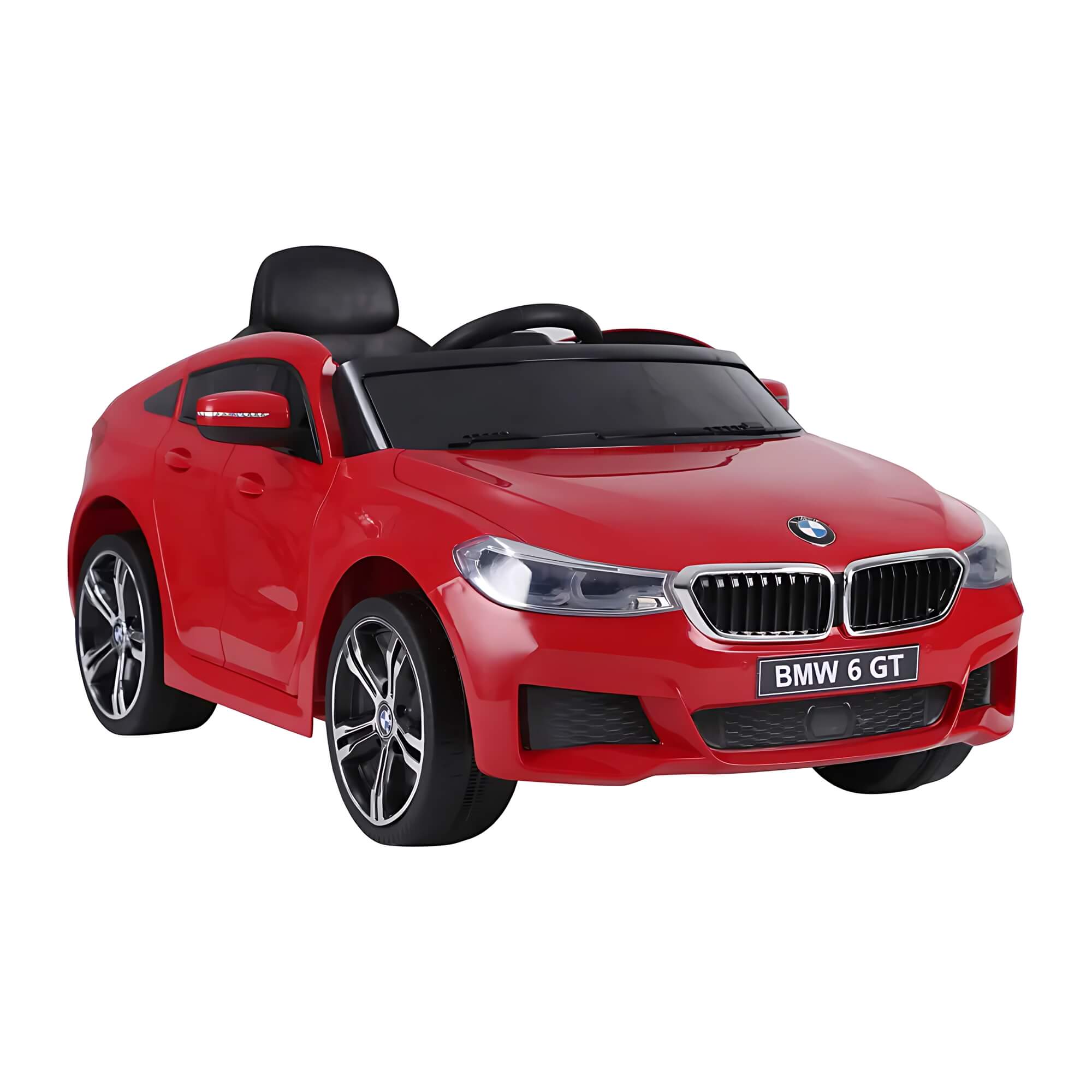 Carrinho Elétrico BMW 6 GT 12V Vermelho com Controle Remoto para Crianças até 30 Kg Bel - 936004