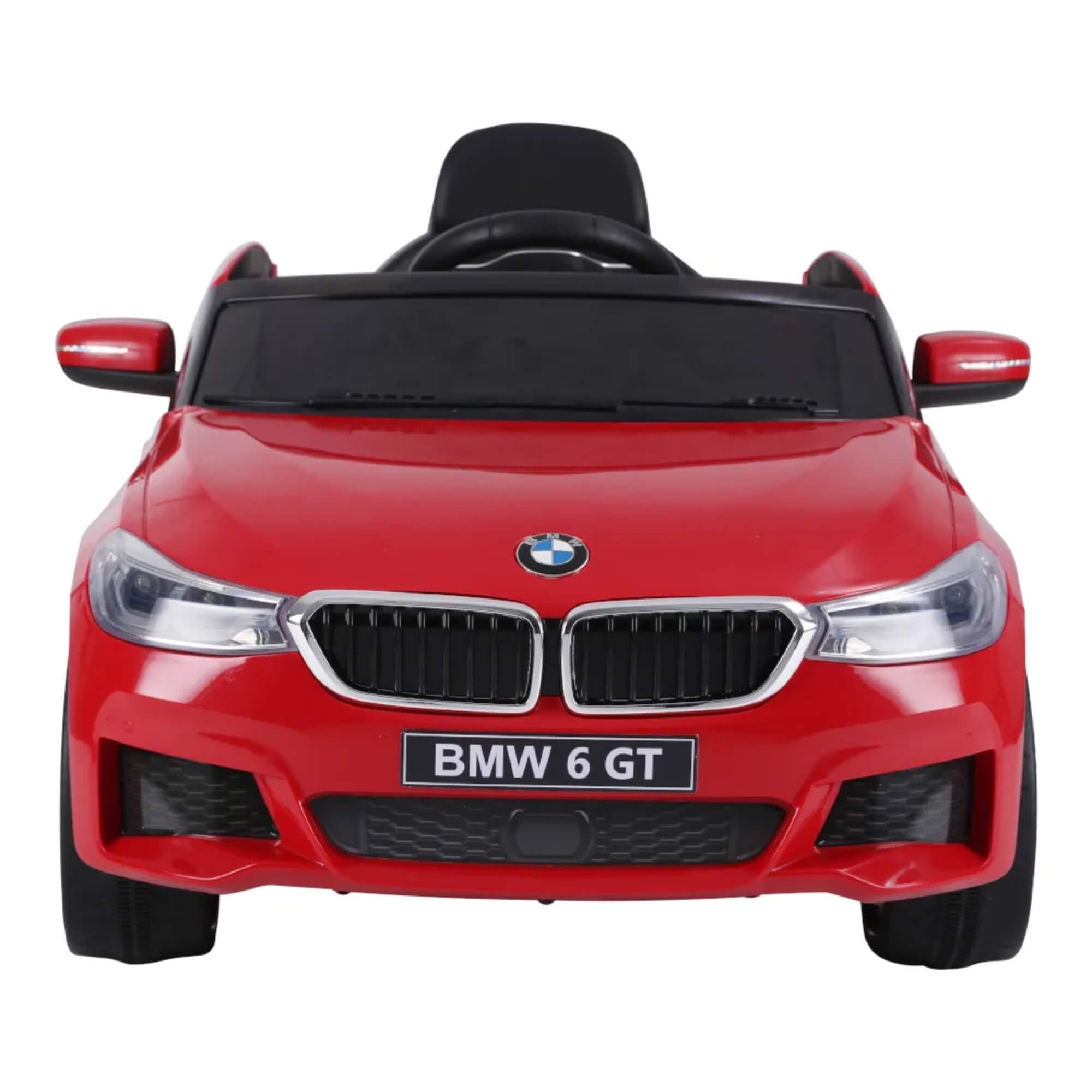 Carrinho Elétrico BMW 6 GT 12V Vermelho com Controle Remoto para Crianças até 30 Kg Bel - 936004