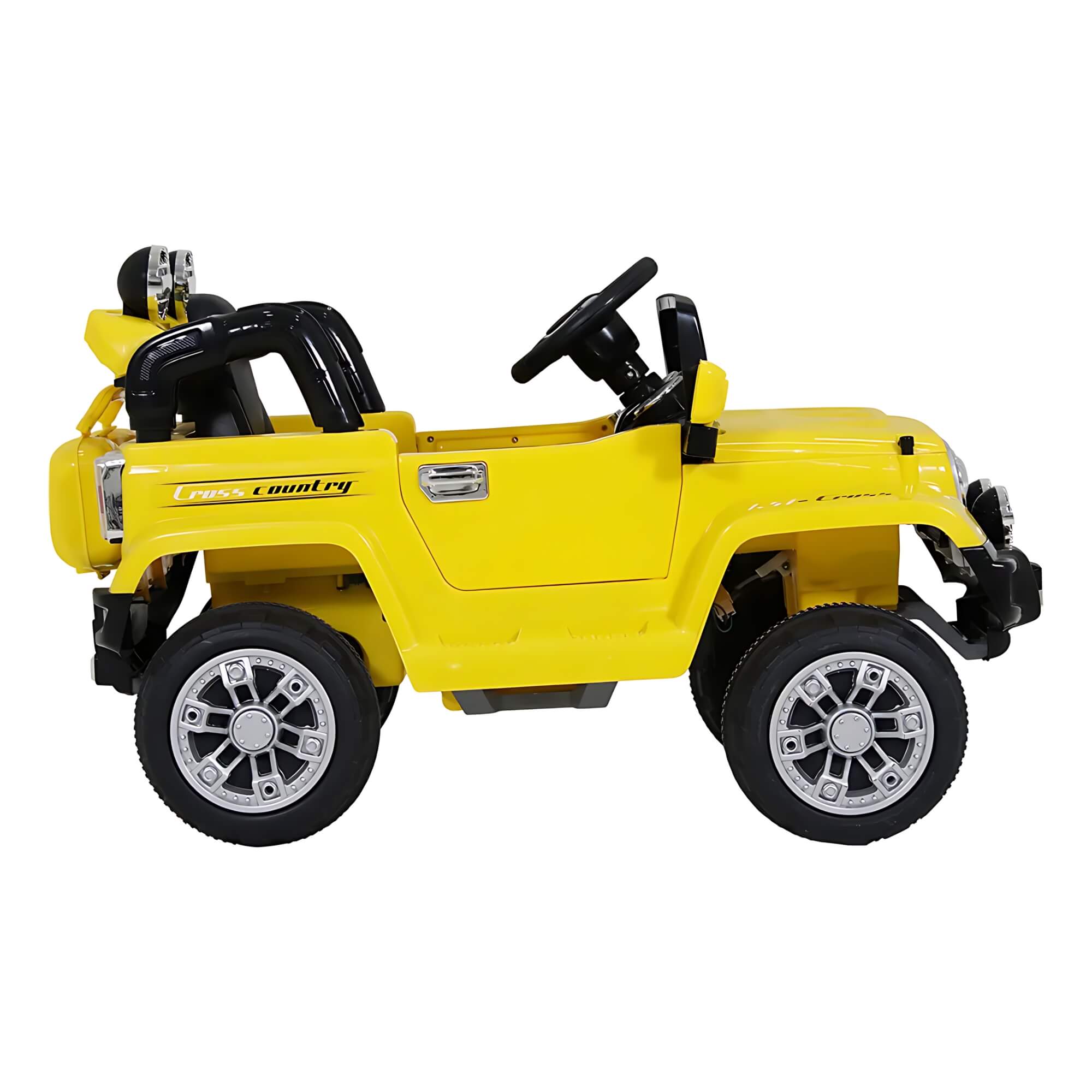 Carrinho Elétrico Jipe Infantil Trilha 12V Amarelo com Controle Remoto Bel - 927600