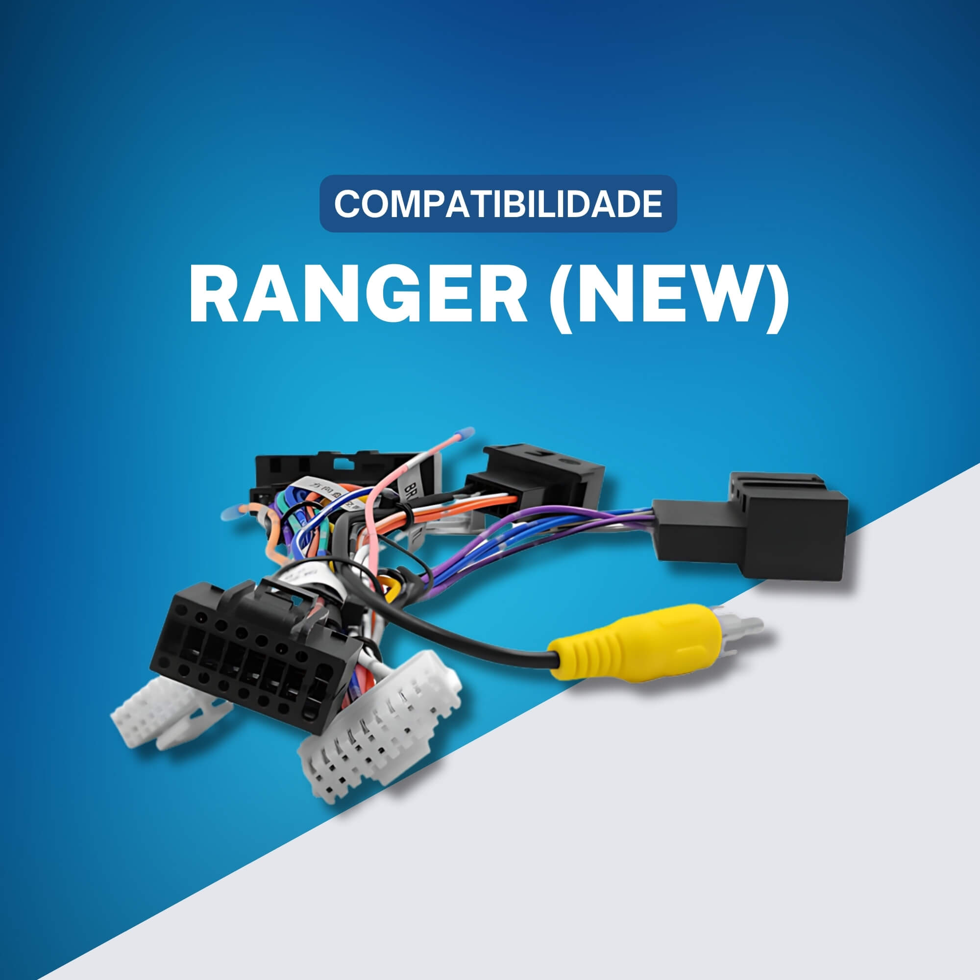 Kit Multifunções Nova Ranger 2012 a 2018 para Mídia Android Expex - EXCANPLUS-FD02