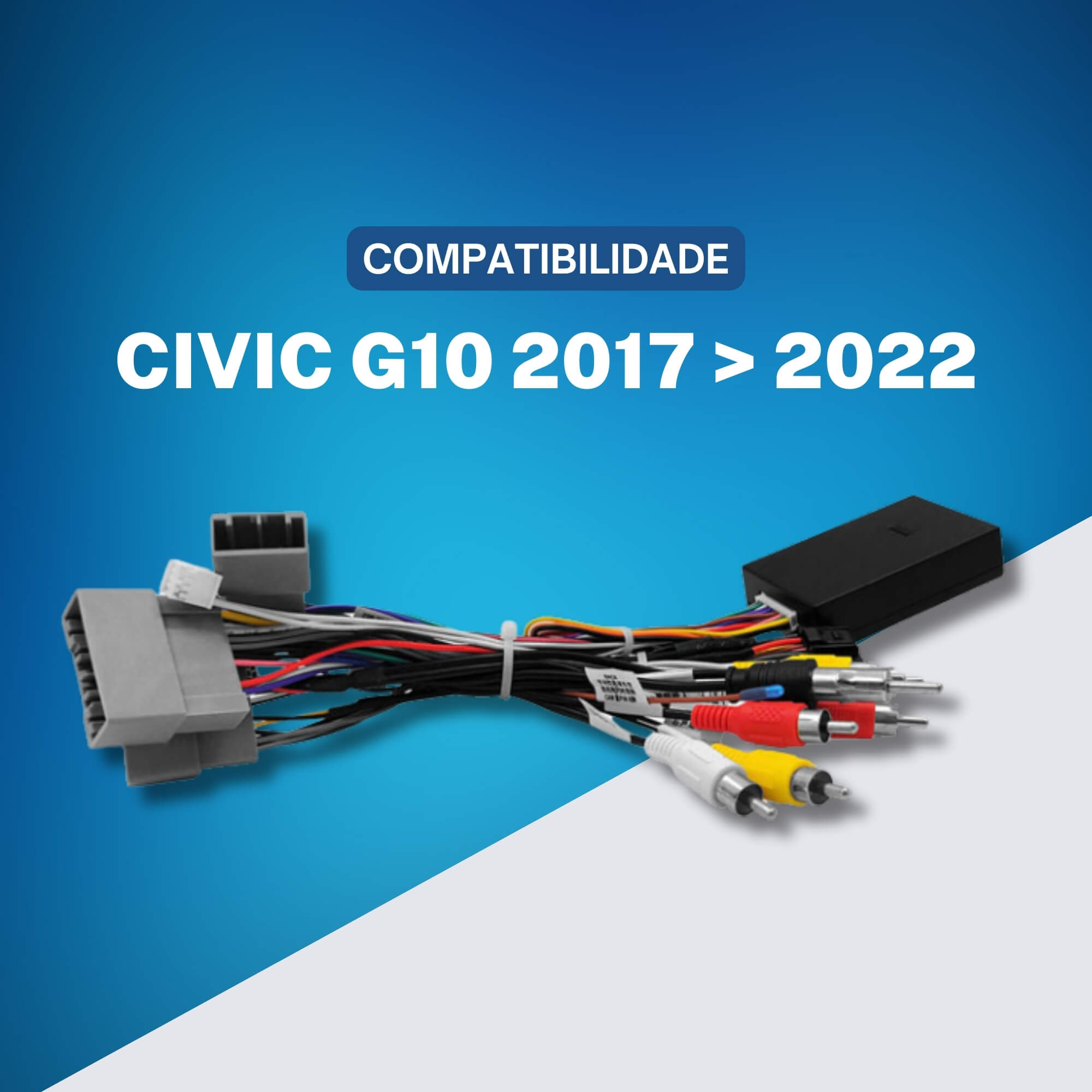 Kit Multifunções compatível com Honda Civic G10 p/ Multimidia com Android Expex - EXCANPLUS-HO01