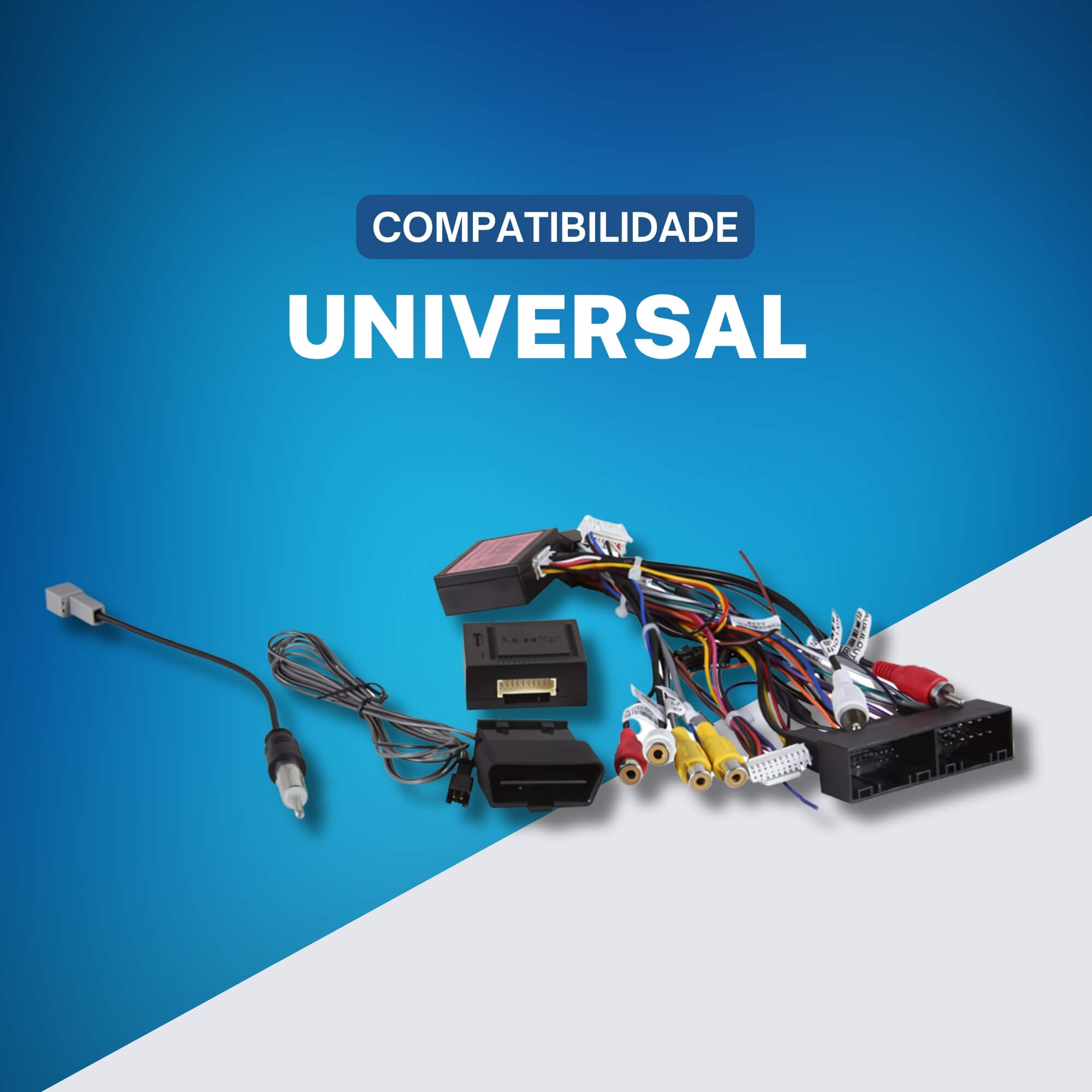 Kit Multifunção Linha Hyundai Amplificada para Mídia Android Expex - EXCANPLUS-HY01