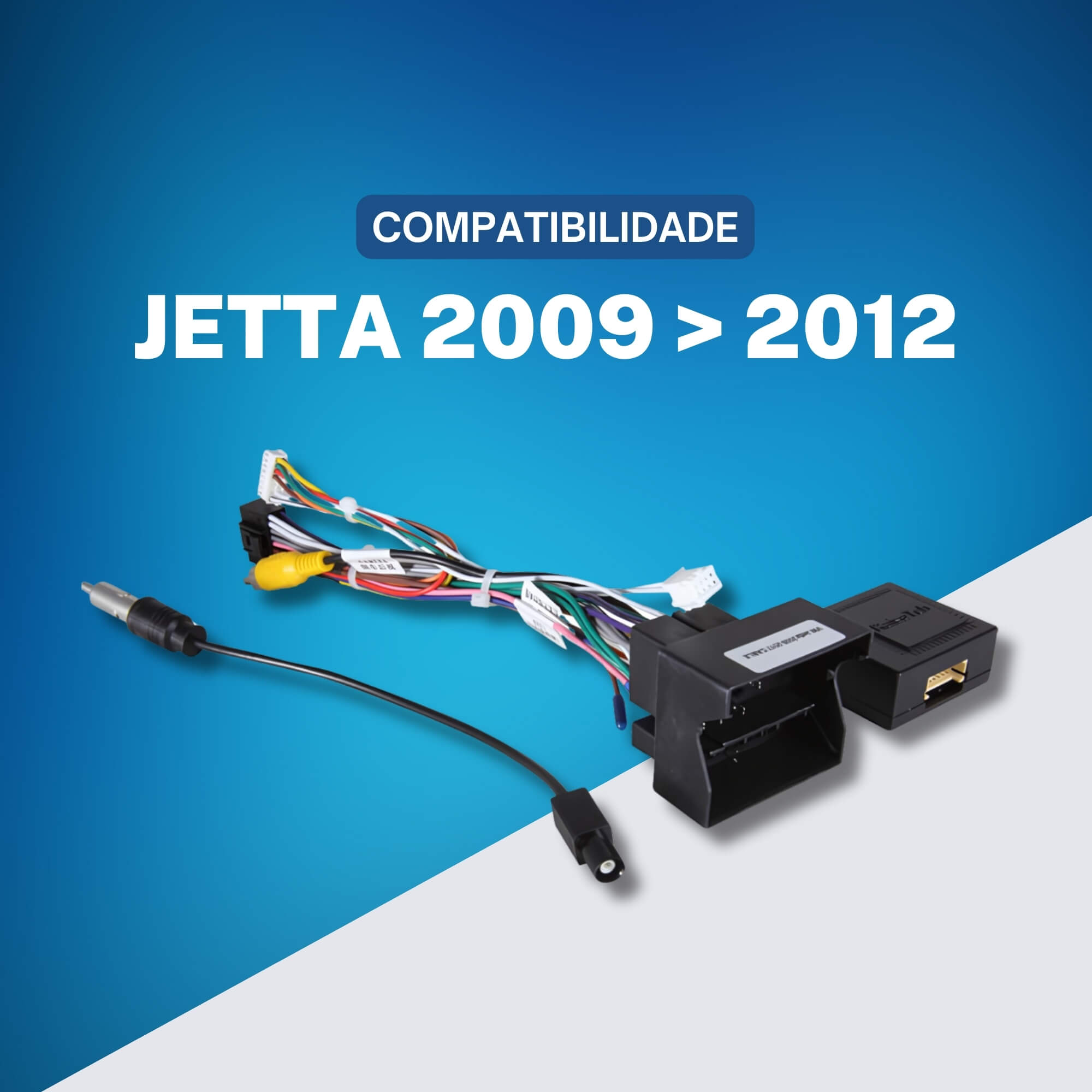 Kit Canbus VW JETTA 2009 a 2016 para Mídia Android Expex - EXCANPLUS-VW02