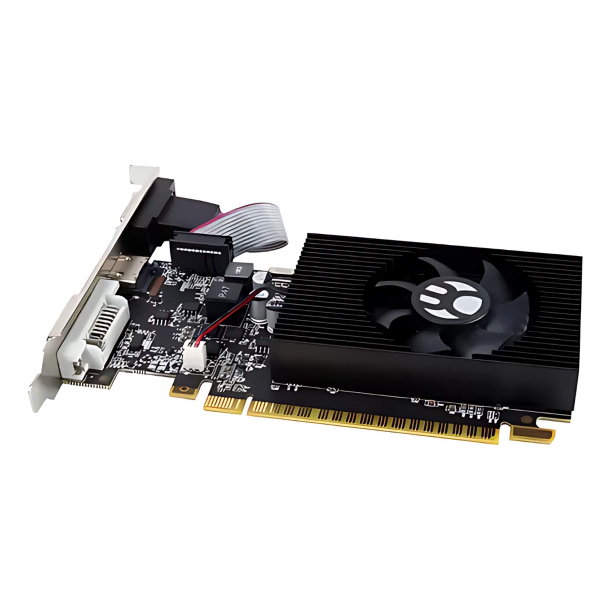 Placa de Vídeo GPU GT210 1GB DDR3 64 BITS DVI/HDMI/VGA BLUECASE - 05343-MIIK