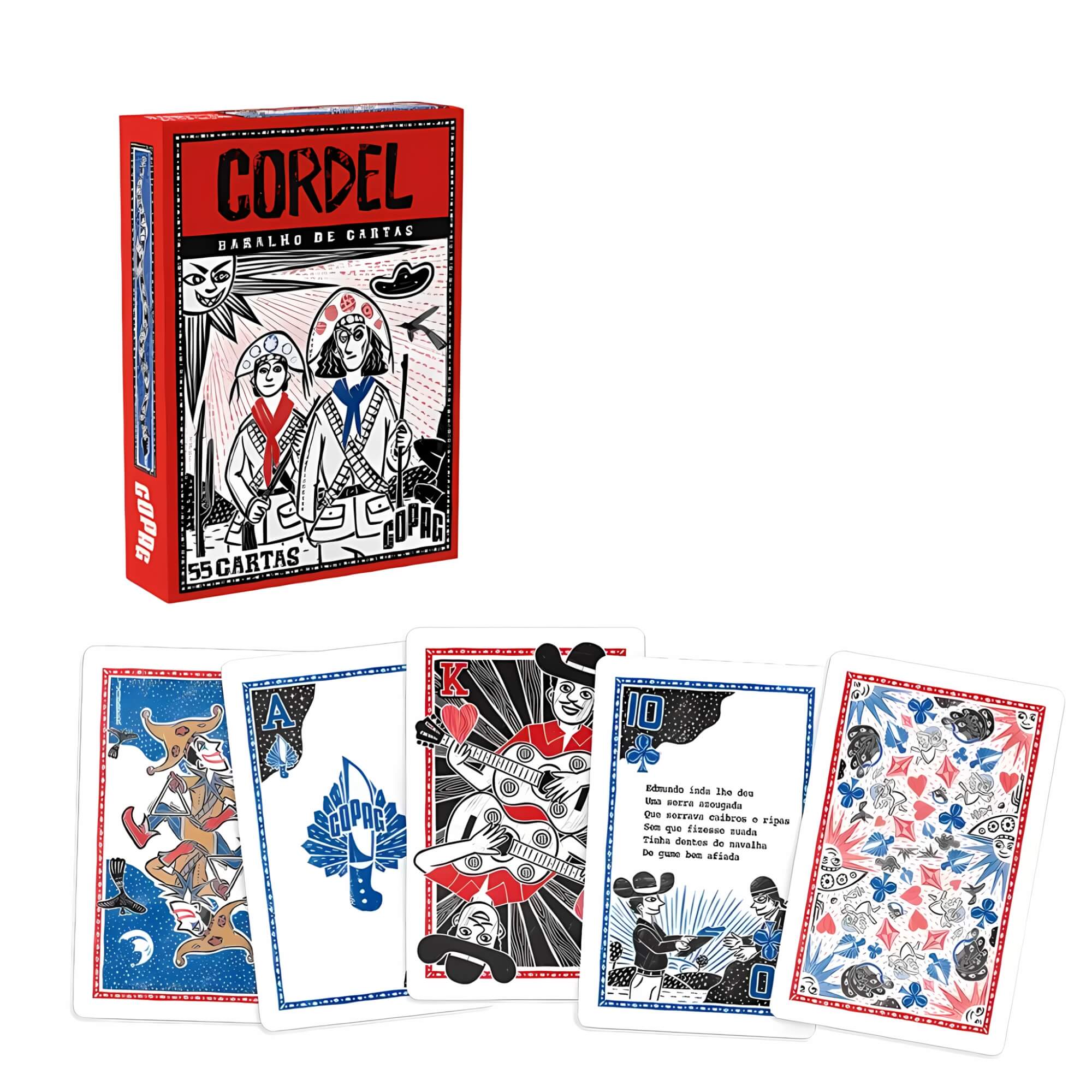 Jogo de Cartas Baralho Cordel Copag - 34391