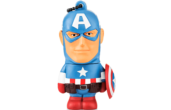 Pen Drive 8 Gb Marvel Cap. América - Multilaser PD080