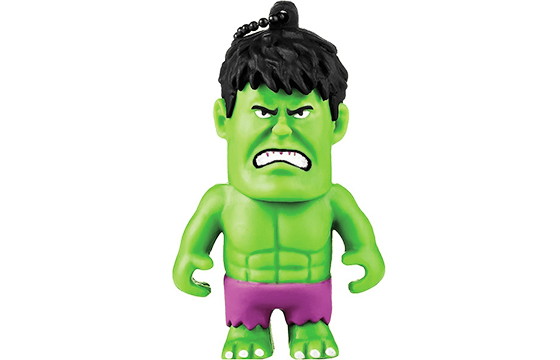 Pen Drive 8 Gb Marvel Vingadores Hulk - Multilaser PD082