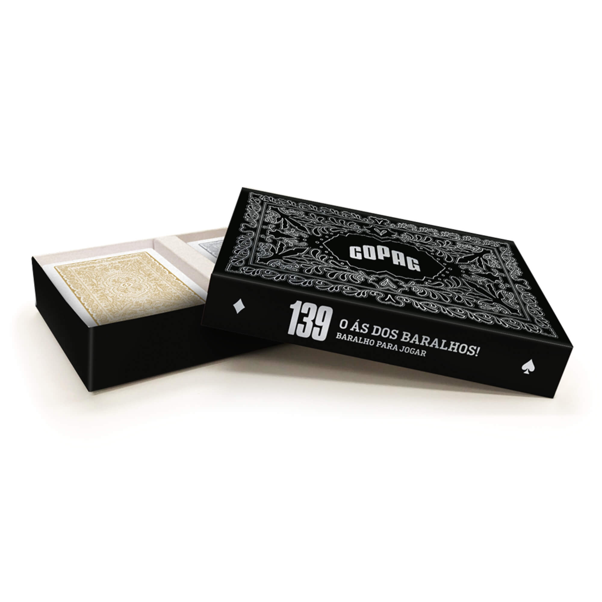 Jogo de Cartas Baralho 139 Special Edition Em Lidbox Copag - 91863