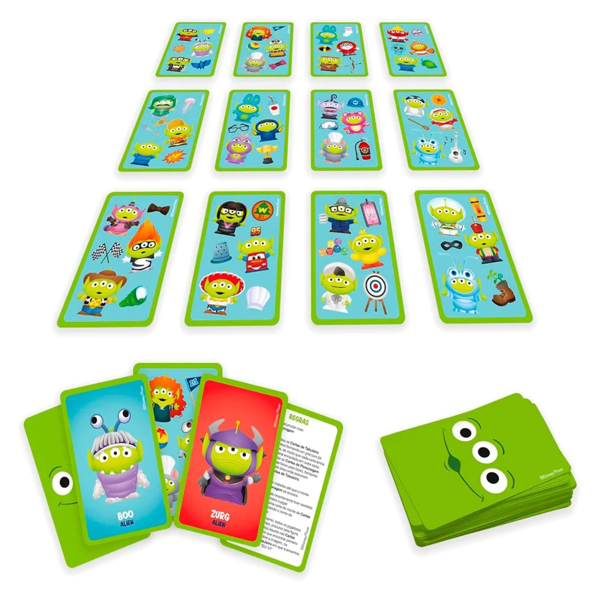 Jogo de Cartas Eu Vi! Aliens Toy Story Copag - 34066