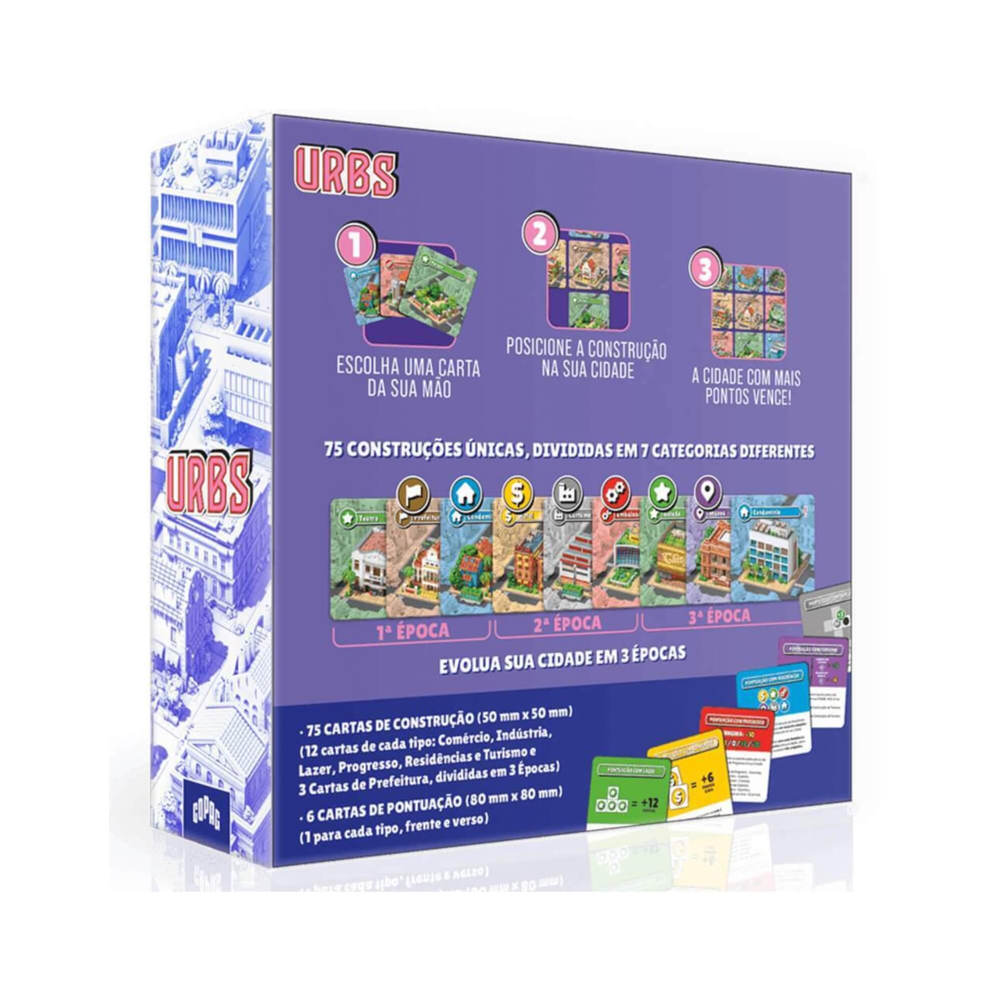 Jogo de Cartas Urbs Copag - 34852