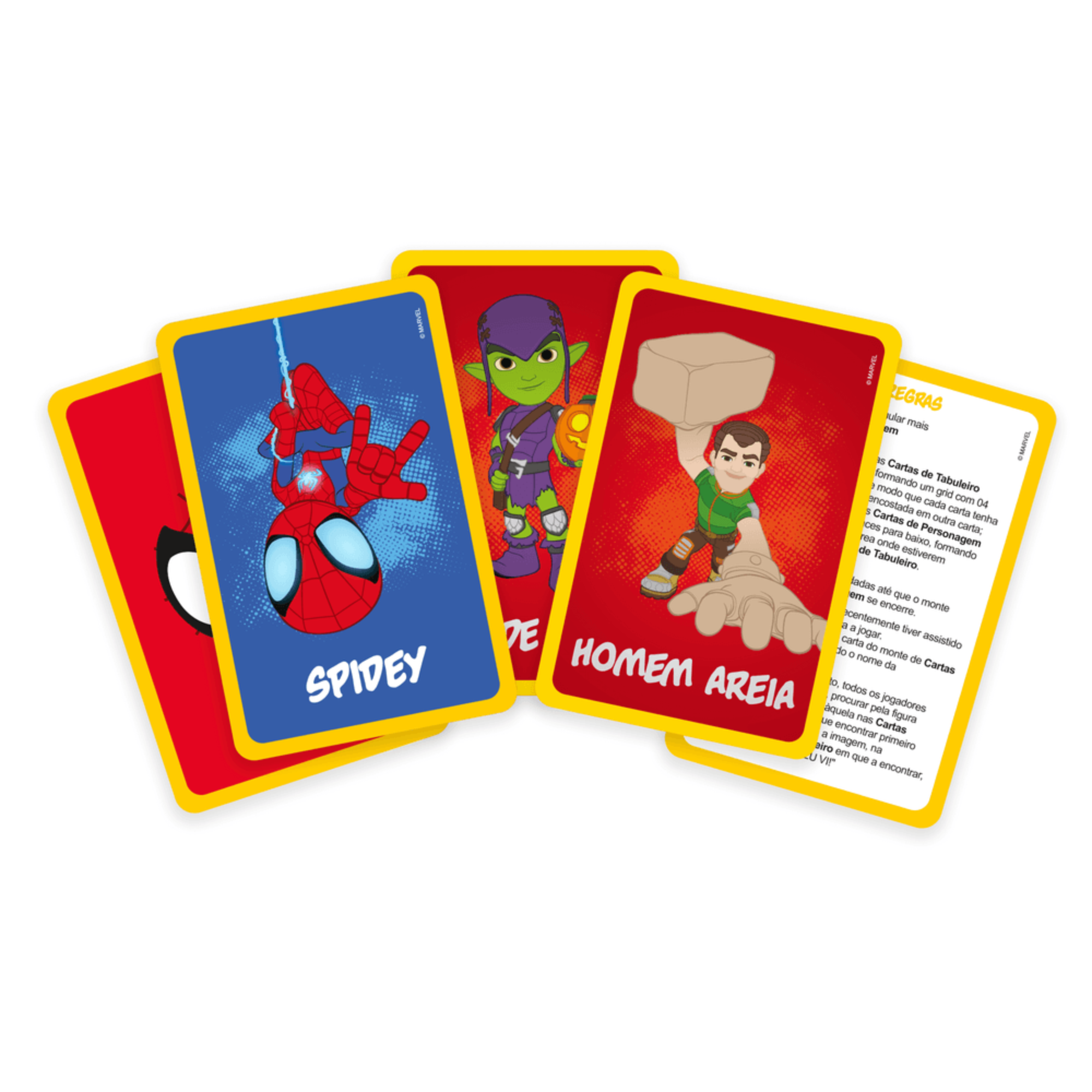 Jogo de Cartas Eu Vi! Spidey Copag - 34070
