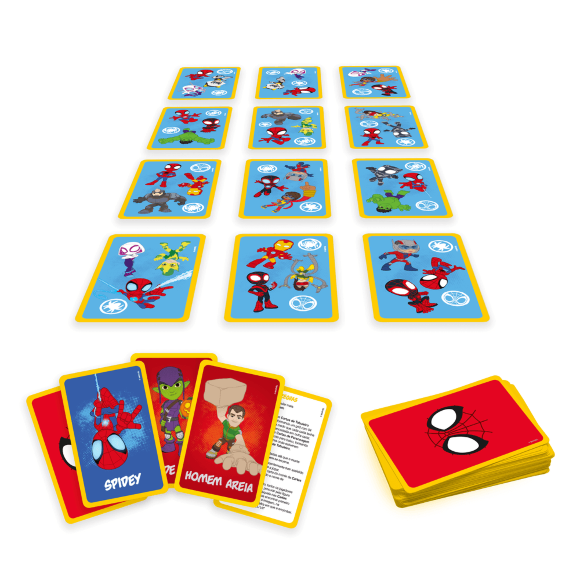 Jogo de Cartas Eu Vi! Spidey Copag - 34070